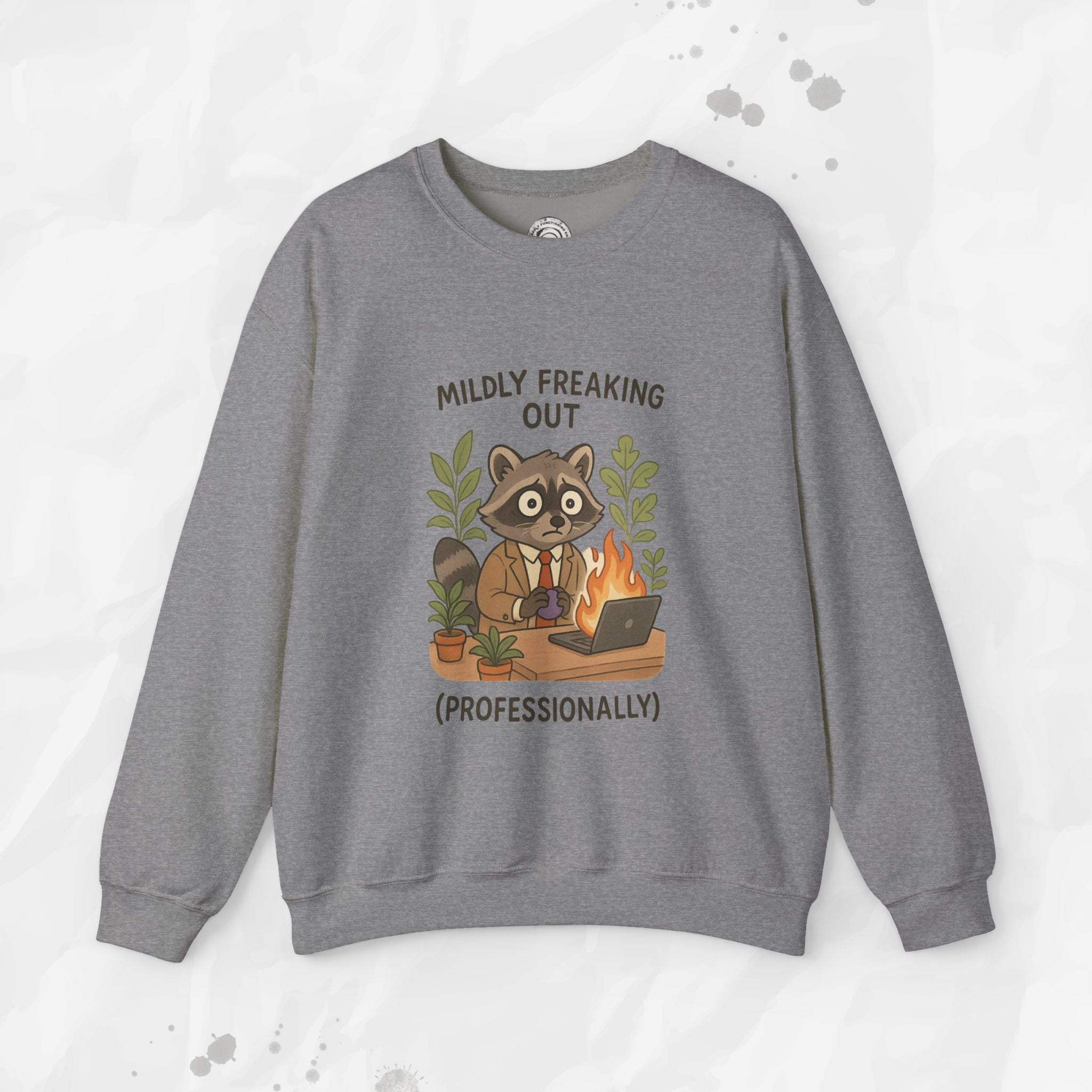 Mildly Freaking Out (Professionally) - Crewneck Sweatshirt