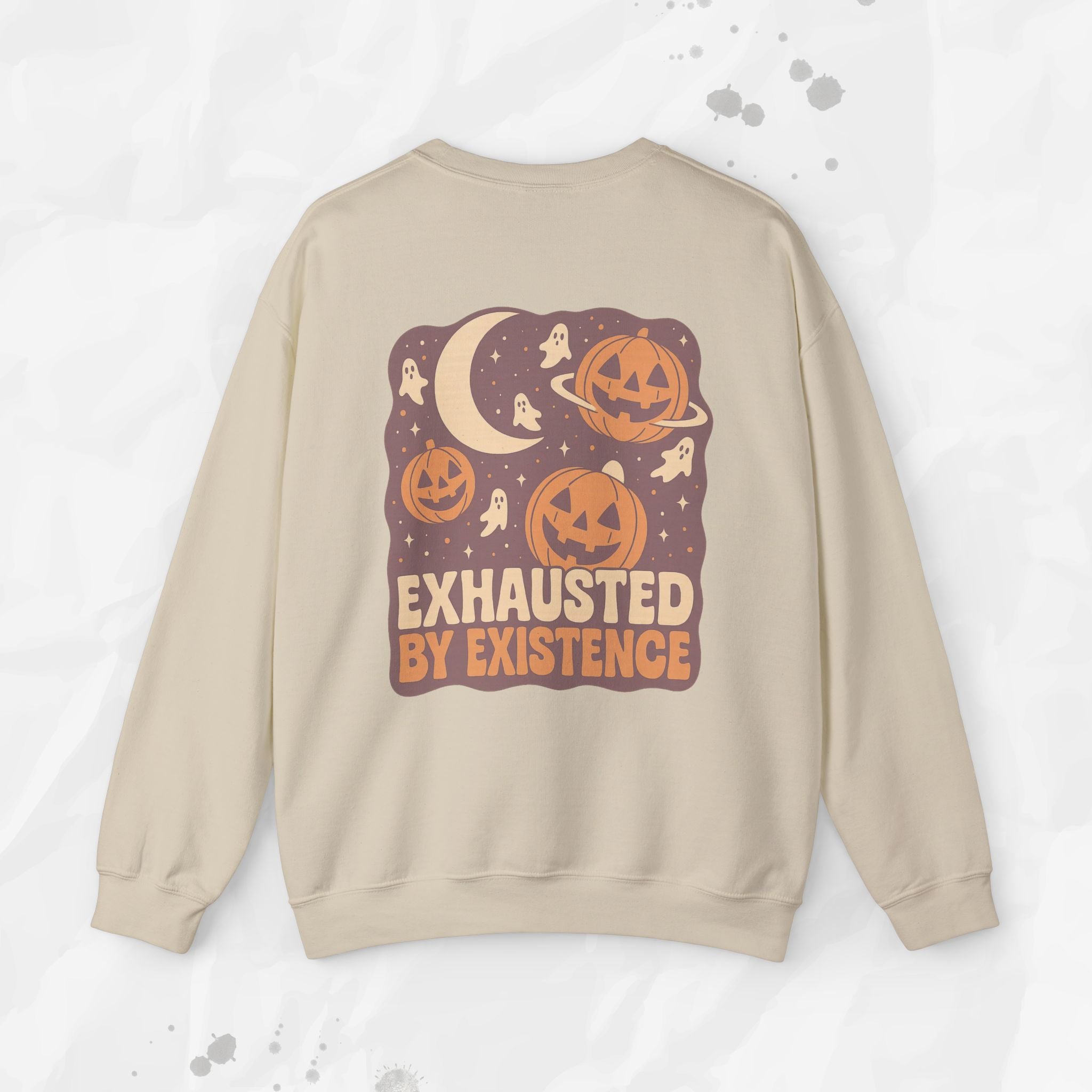 Exhausted by Existence - Crewneck Sweatshirt