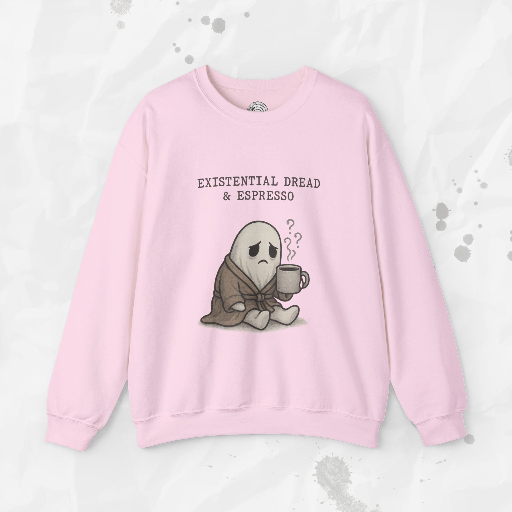 Existential Dread & Espresso - Crewneck Sweatshirt