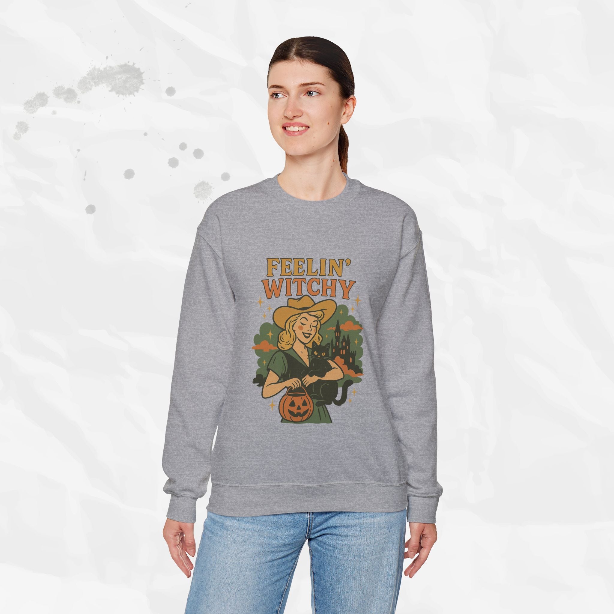 Feelin' Witchy - Crewneck Sweatshirt