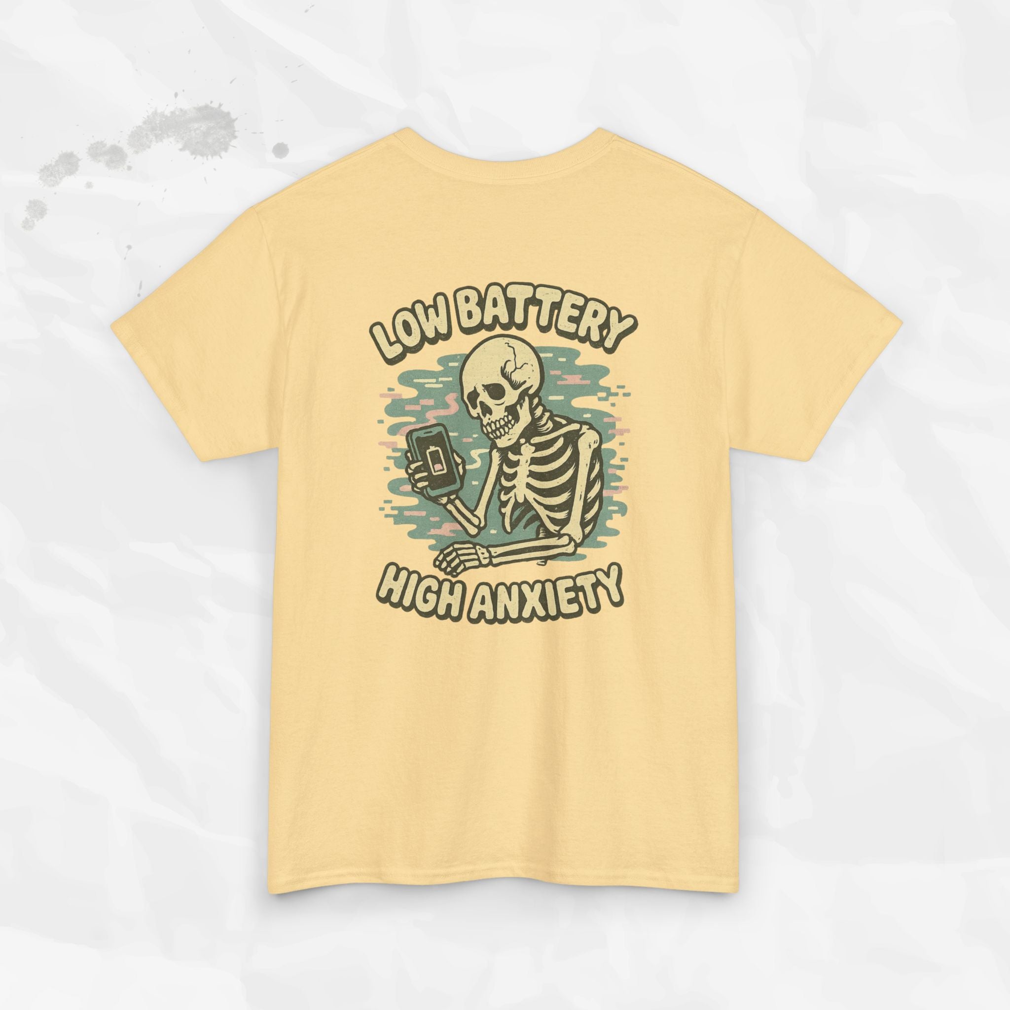Low Battery High Anxiety - T-Shirt