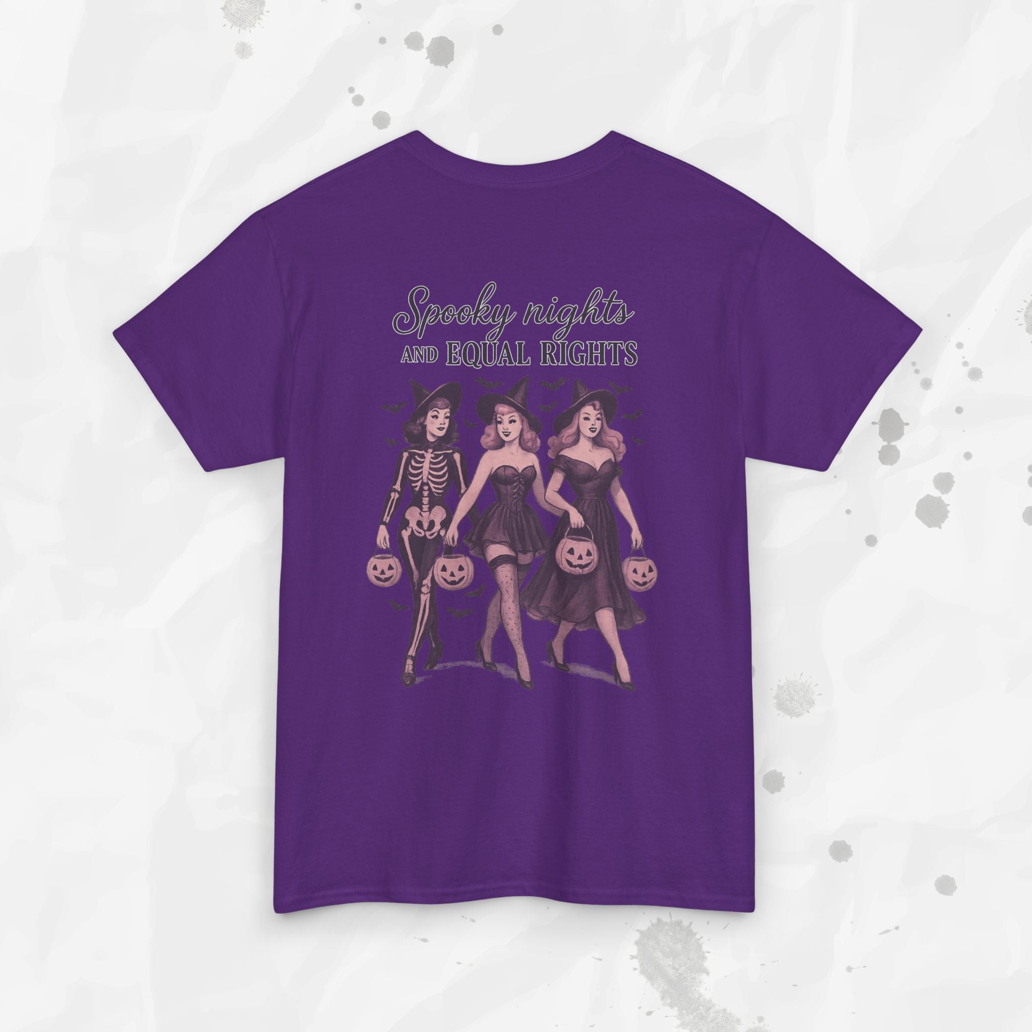 Spooky Nights and Equal Rights - T-Shirt