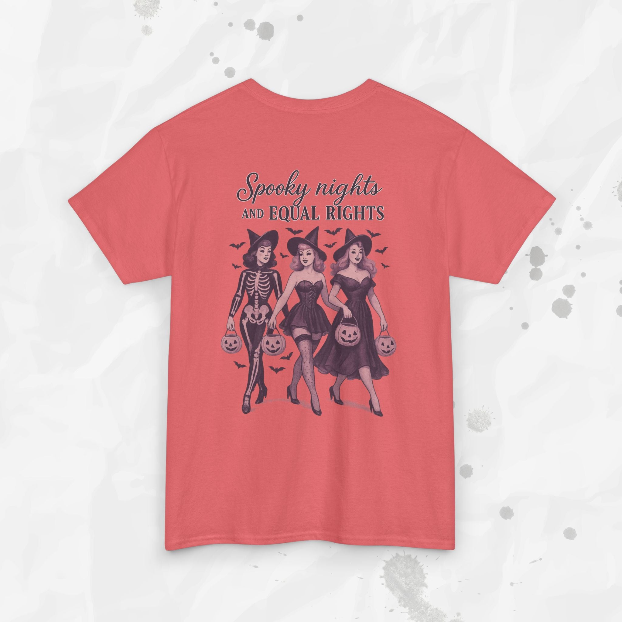 Spooky Nights and Equal Rights - T-Shirt