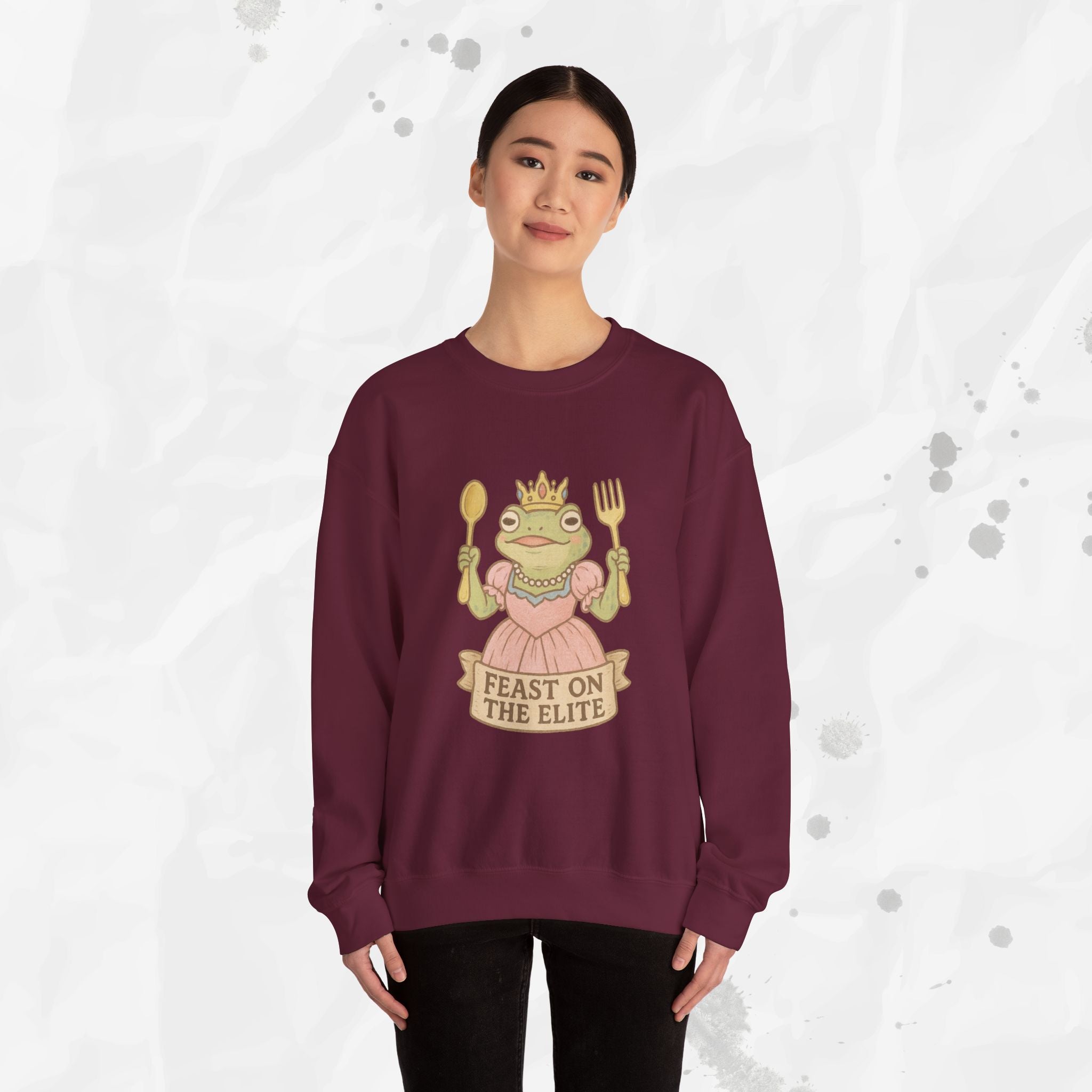 Feast on the Elite – Crewneck Sweatshirt