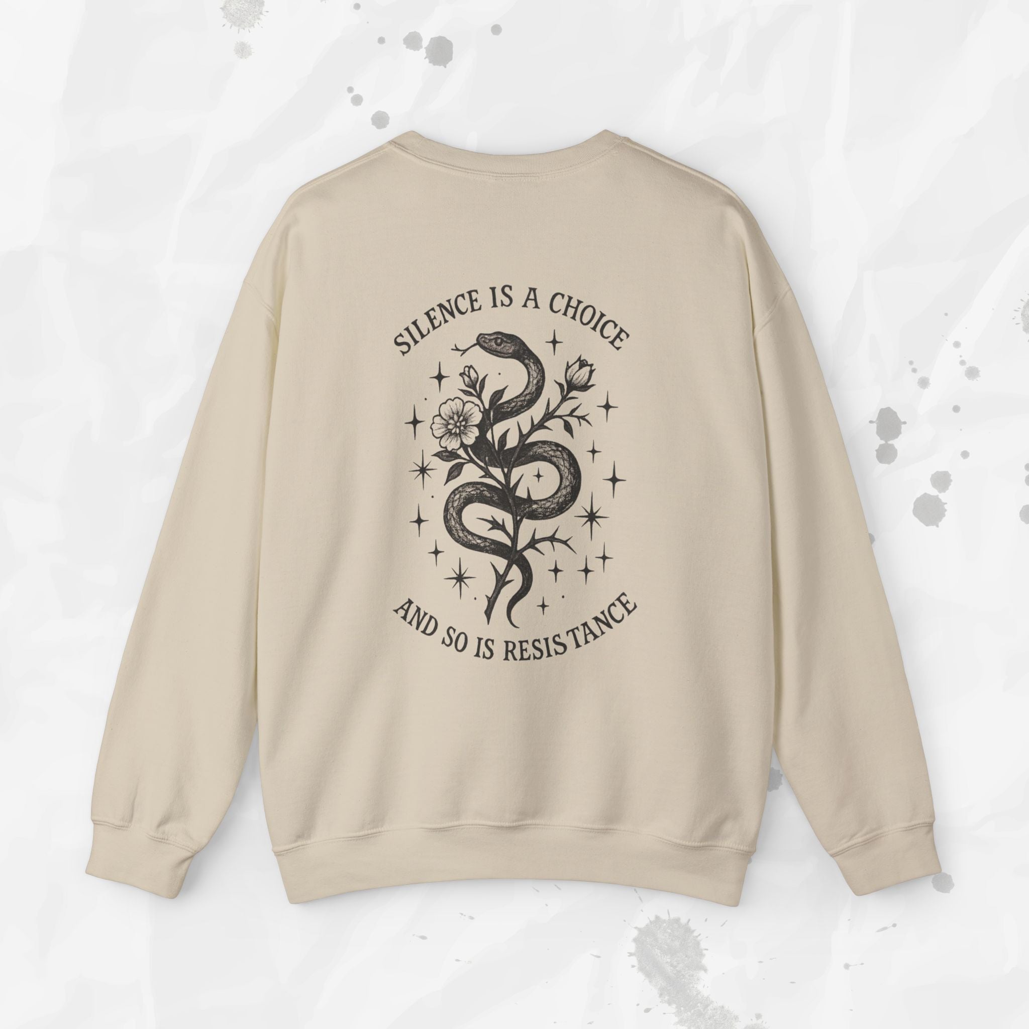 Silence Is a Choice - Crewneck Sweatshirt