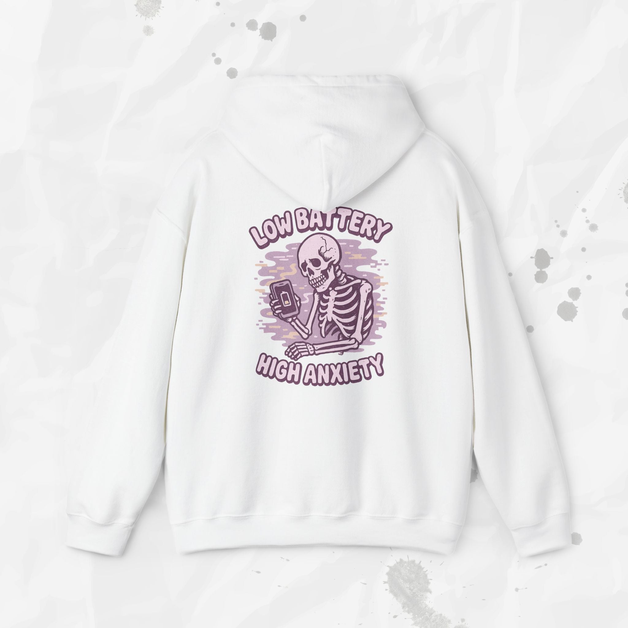 Low Battery, High Anxiety - Hoodie