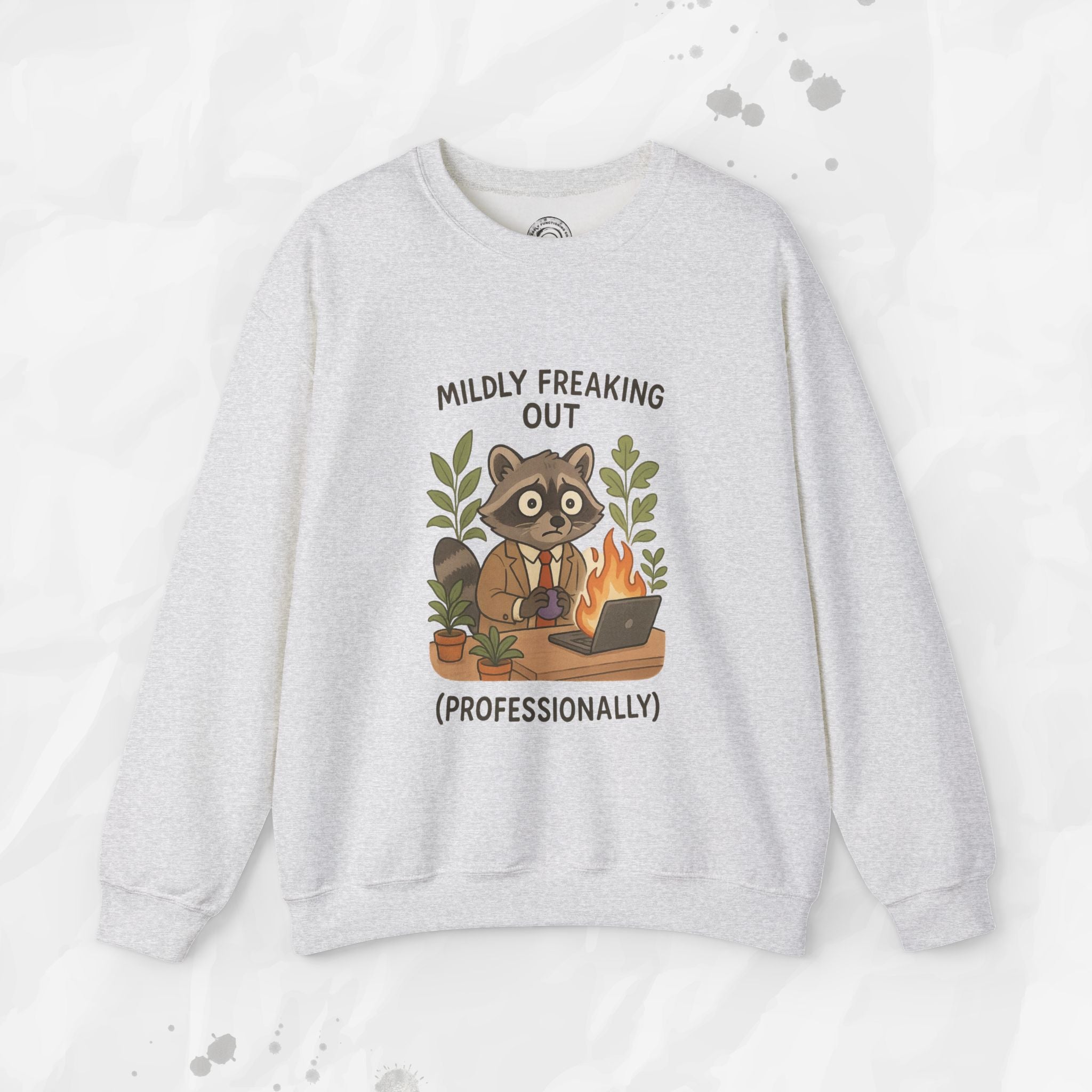 Mildly Freaking Out (Professionally) - Crewneck Sweatshirt