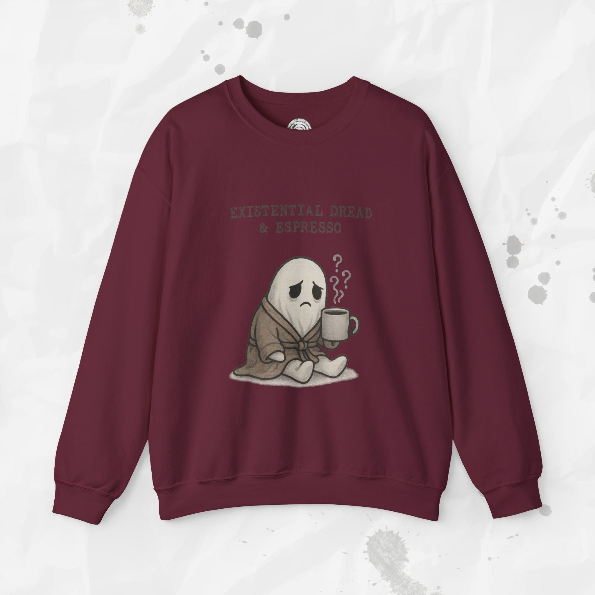 Existential Dread & Espresso - Crewneck Sweatshirt