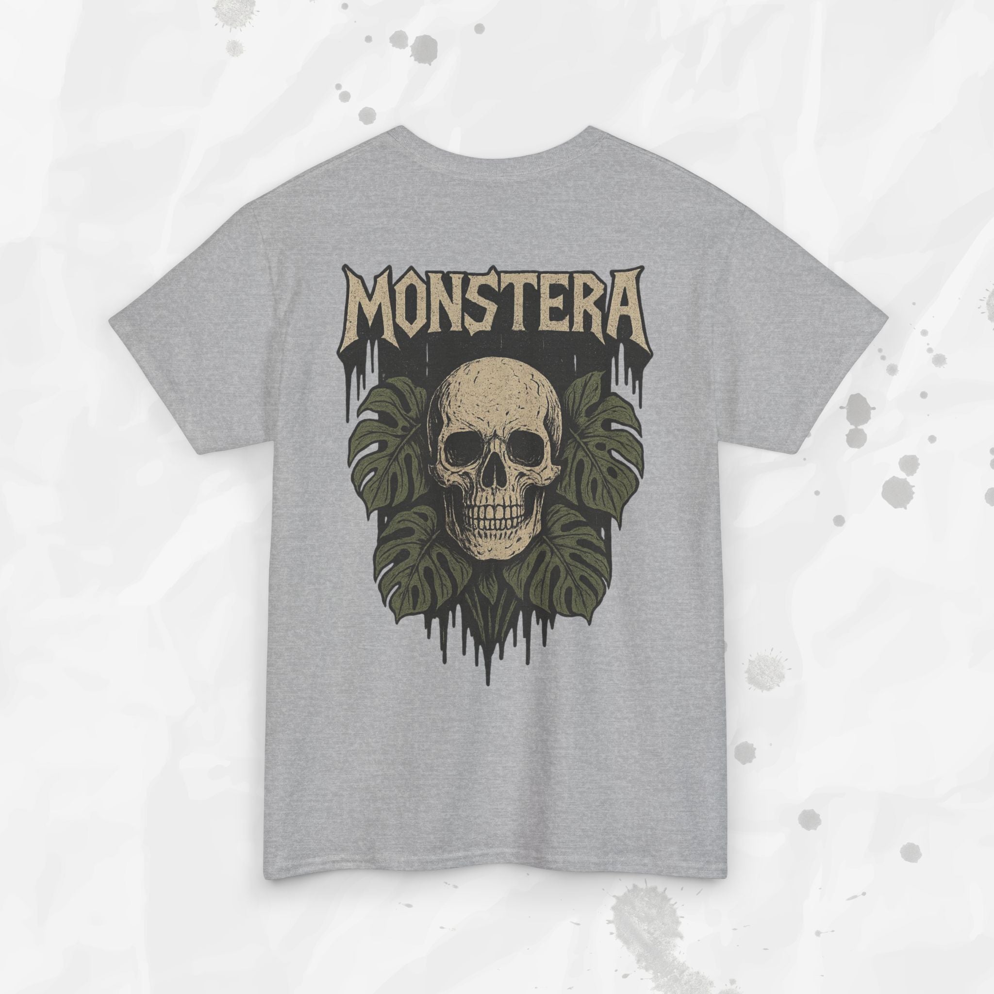 Monstera Skull - T-Shirt