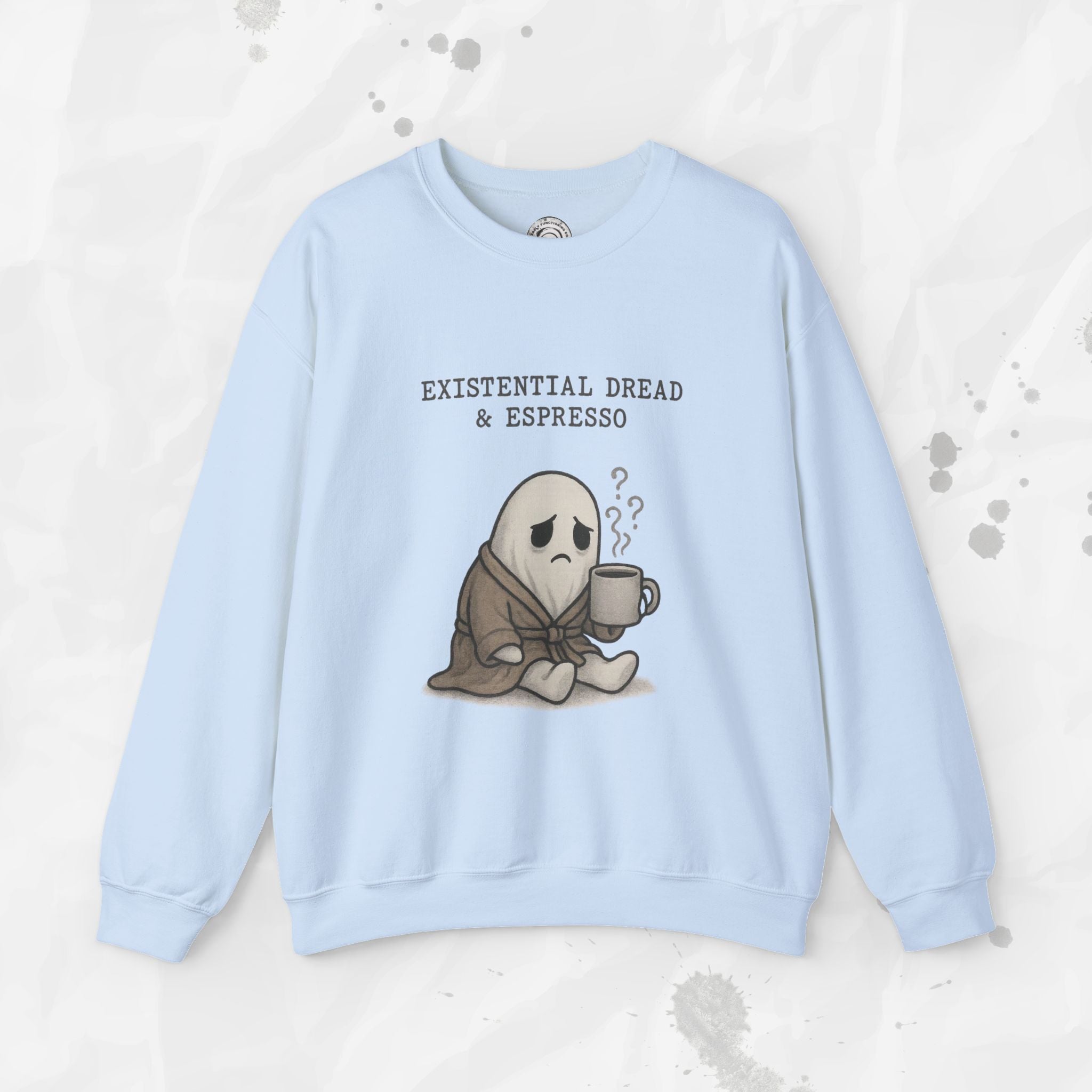 Existential Dread & Espresso - Crewneck Sweatshirt