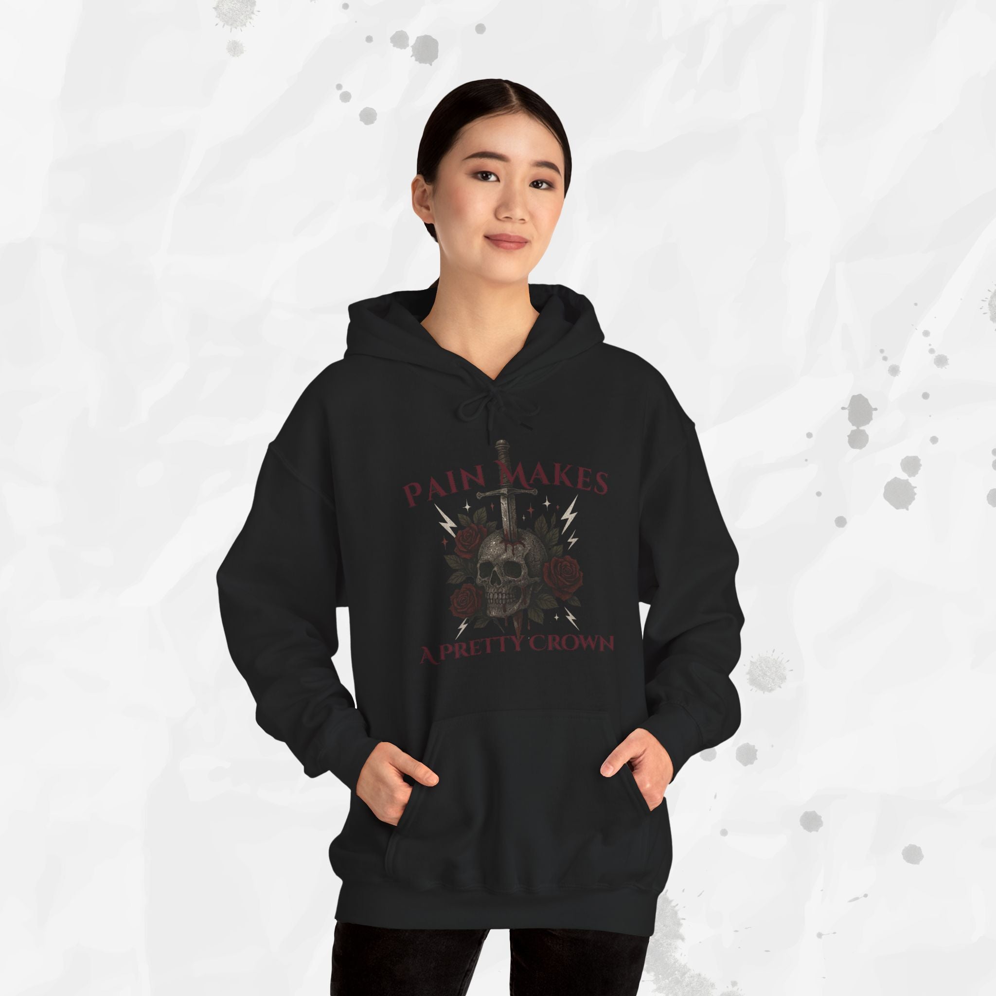 Pain Makes a Pretty Crown - Hoodie