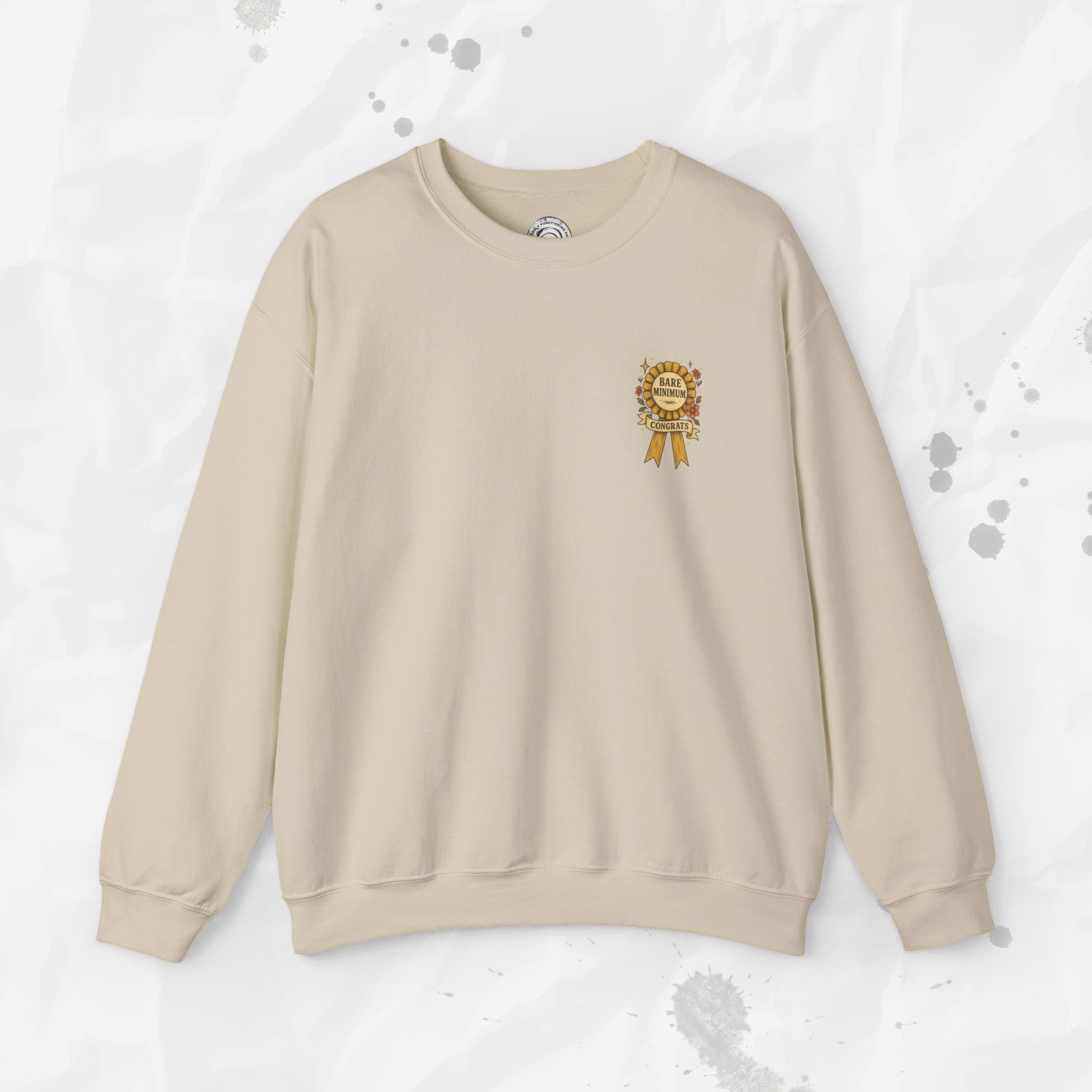 Bare Minimum Competency - Crewneck Sweatshirt