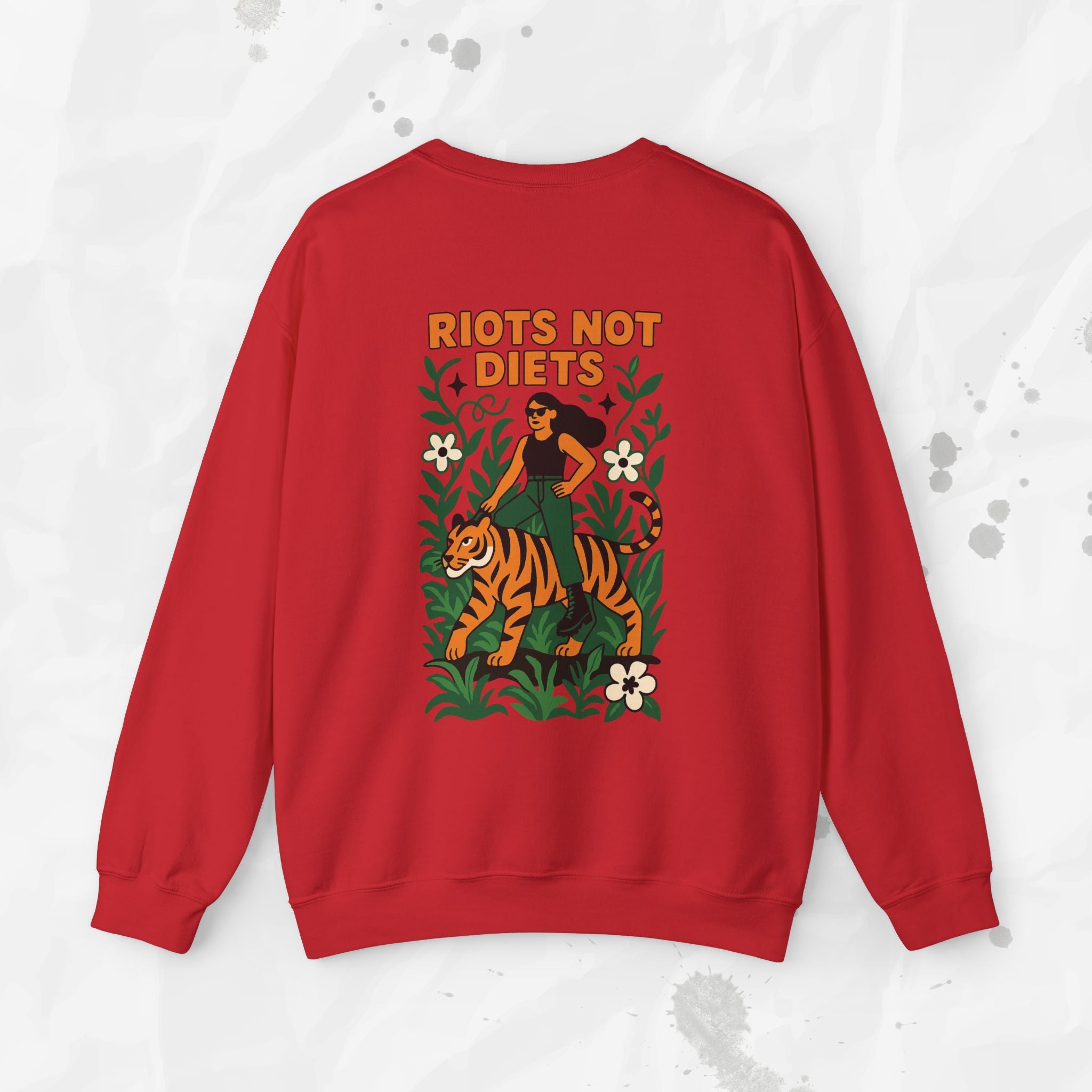 Riots Not Diets - Crewneck Sweatshirt