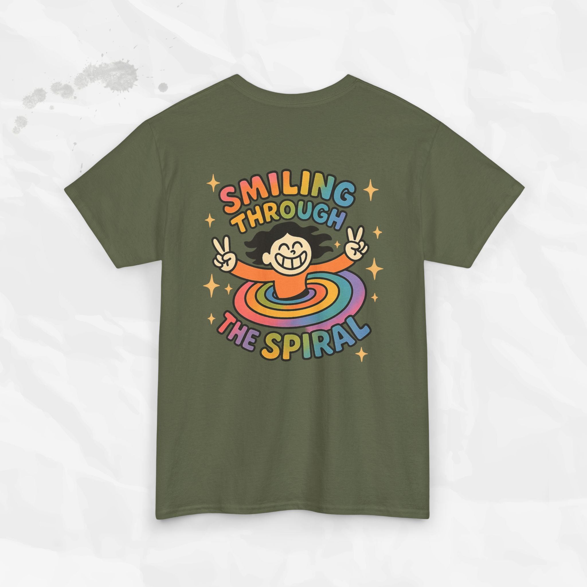 Smiling Through the Spiral - T-Shirt