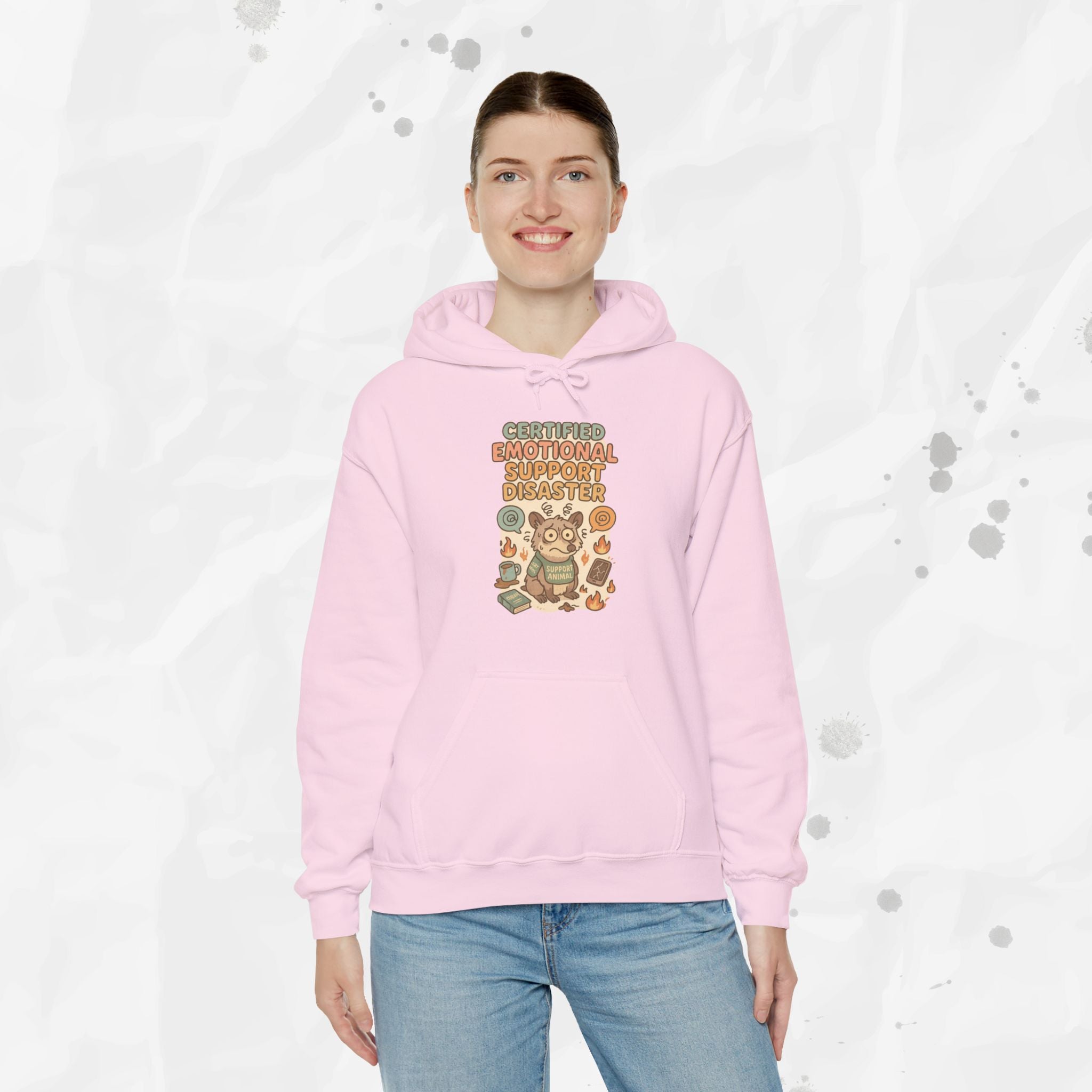 Certified Emotional Support Disaster - Hoodie