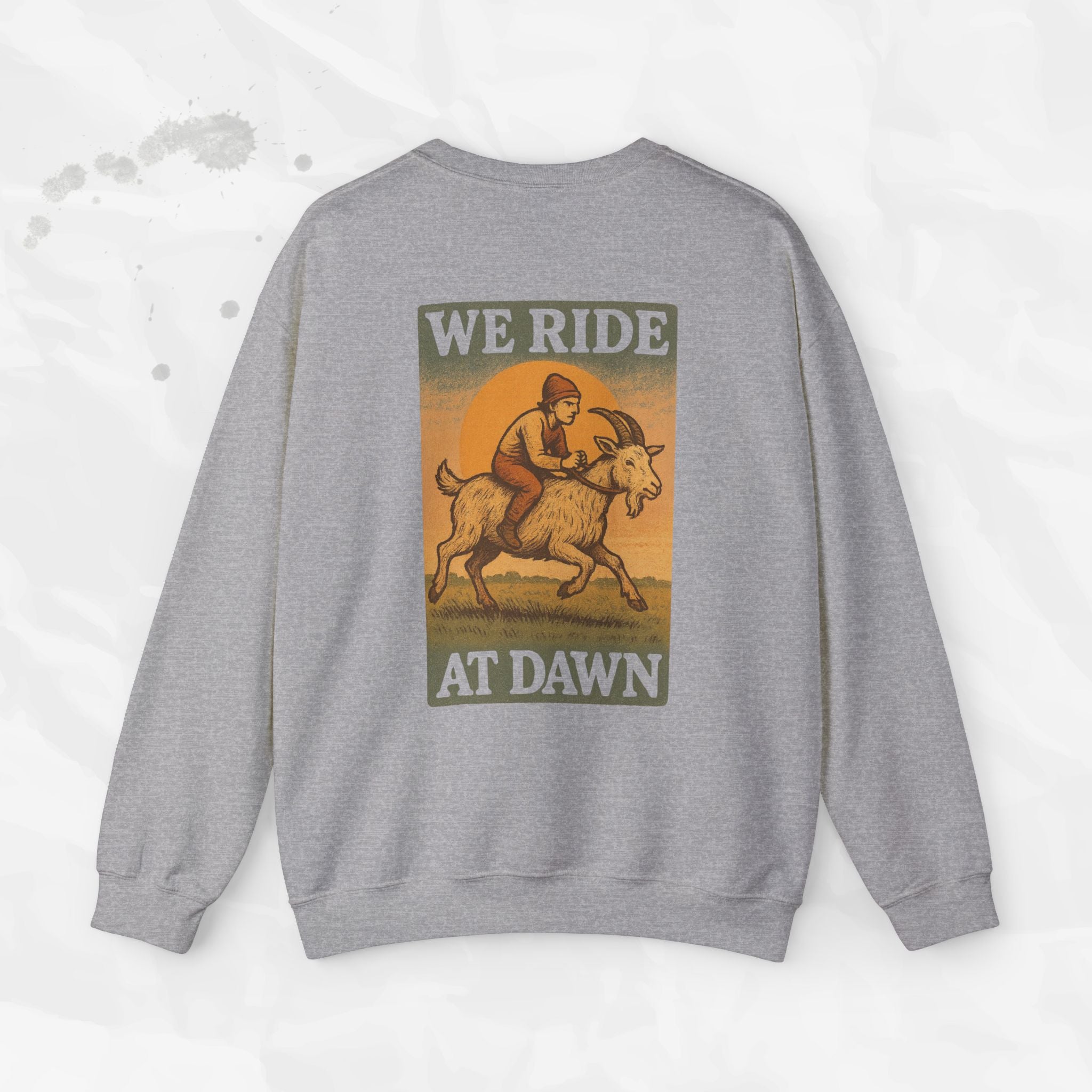 We Ride At Dawn - Crewneck Sweatshirt