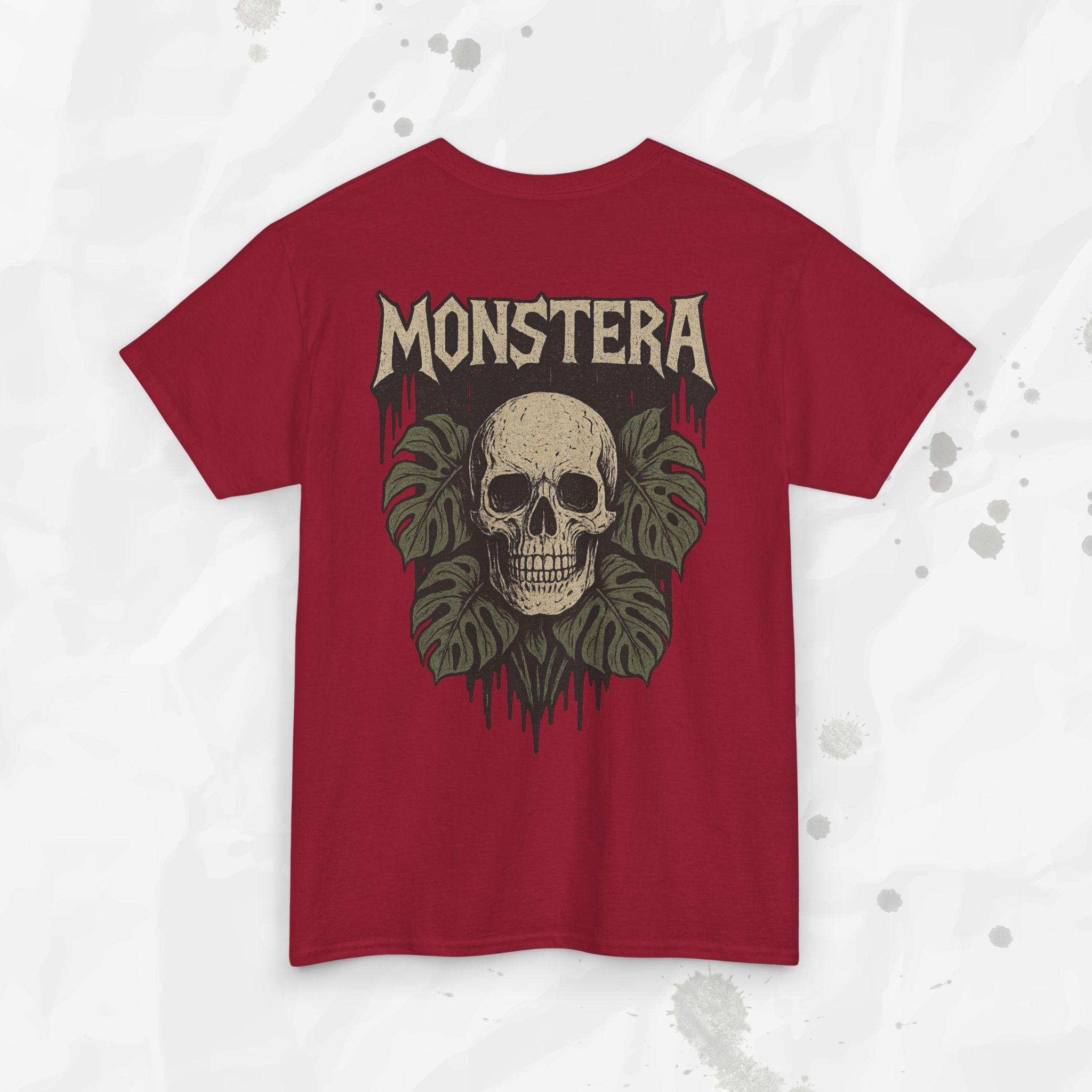 Monstera Skull - T-Shirt