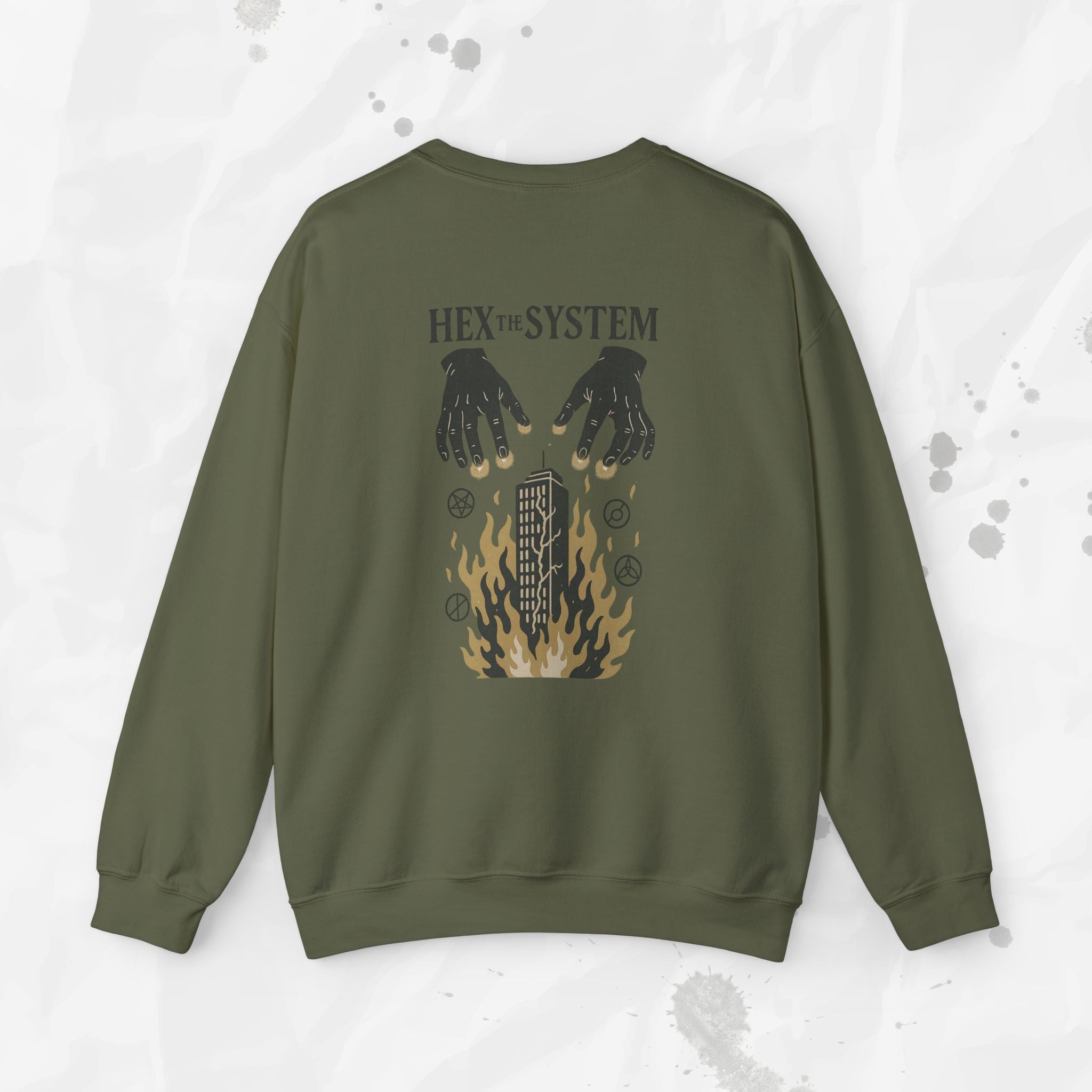Hex the System - Crewneck Sweatshirt