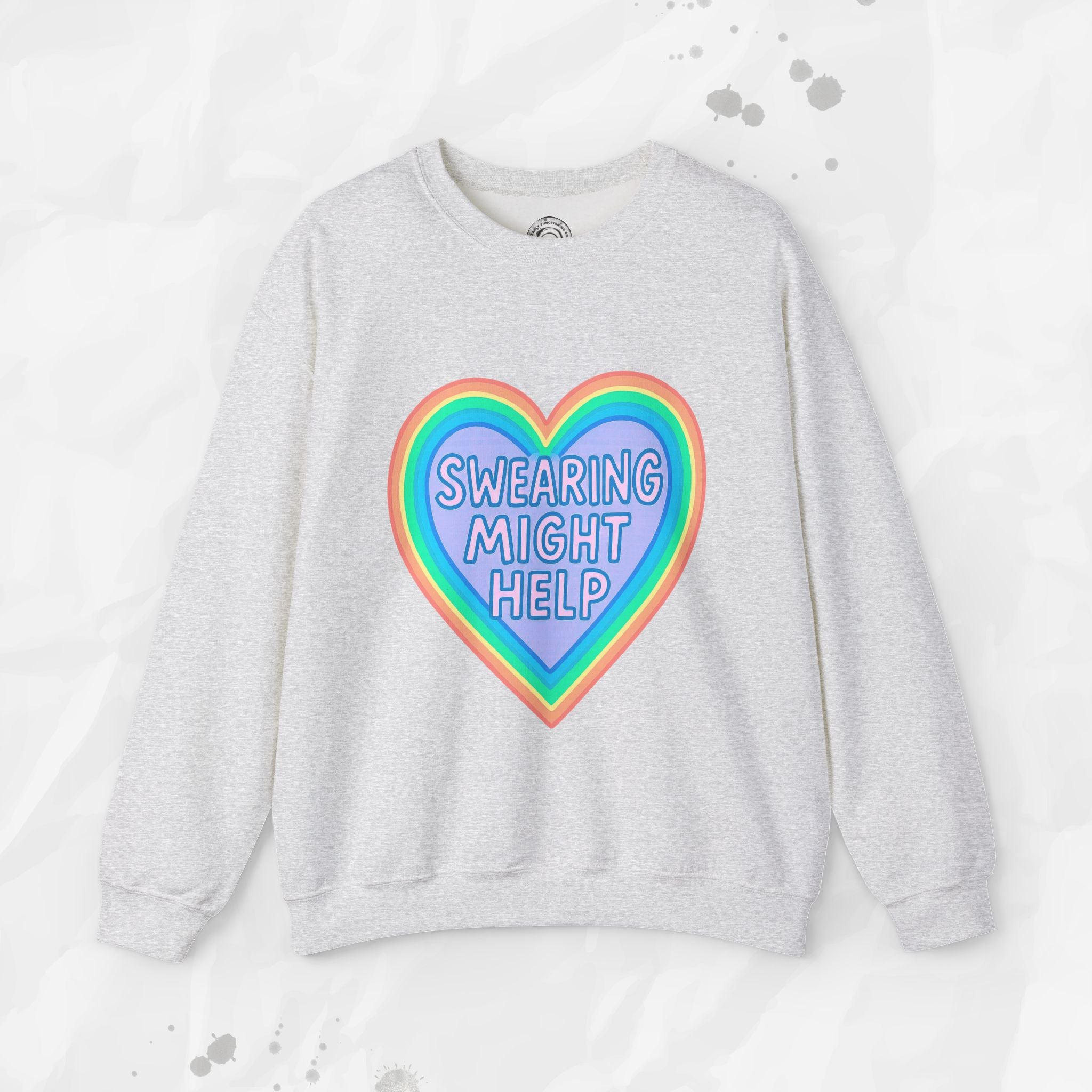 Swearing Might Help – Crewneck Sweatshirt