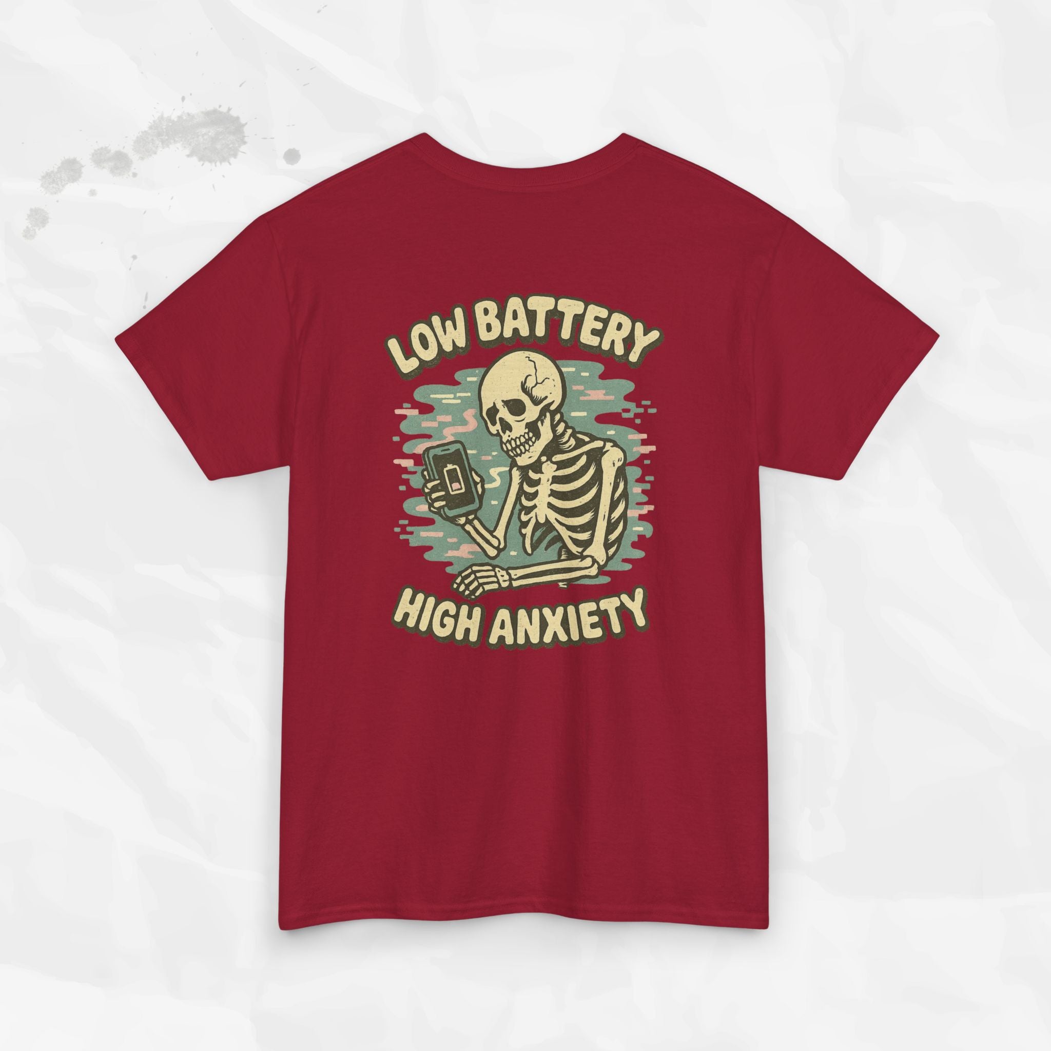 Low Battery High Anxiety - T-Shirt