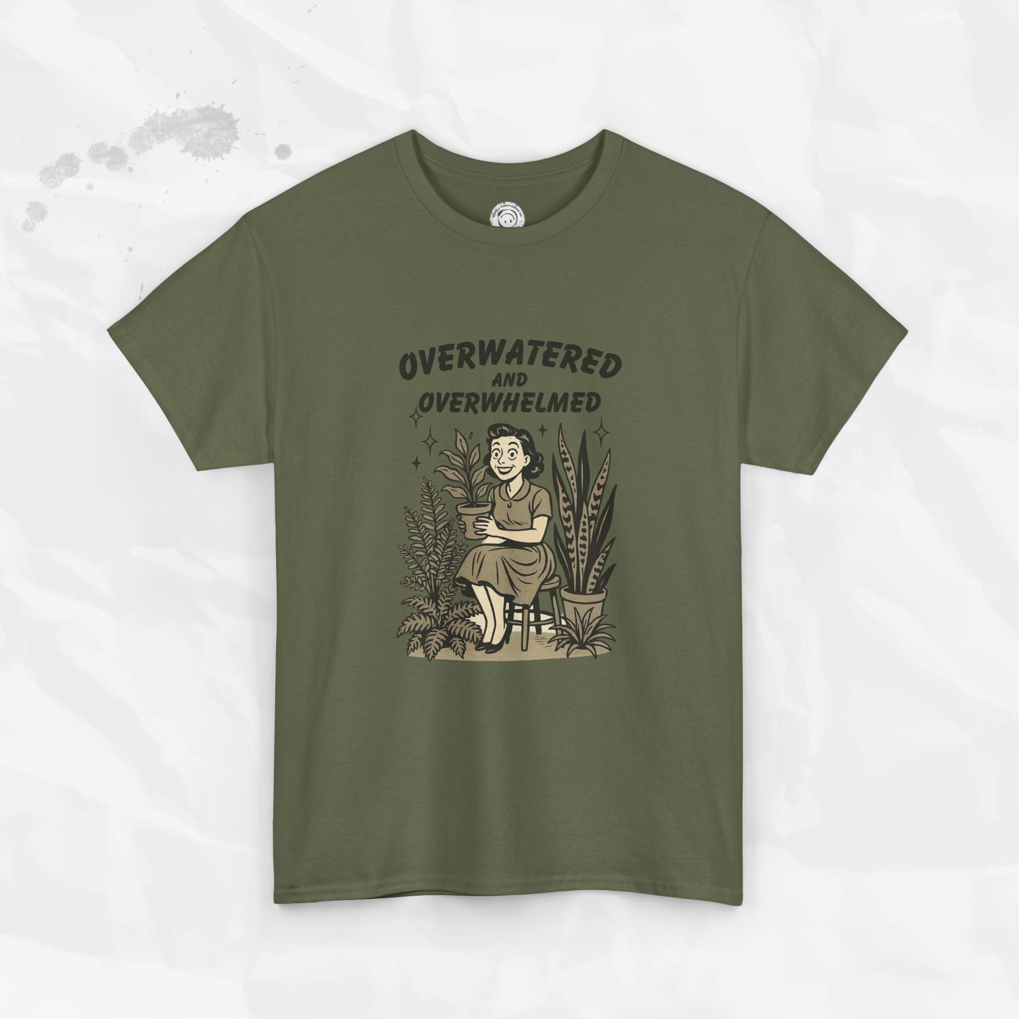 Overwatered and Overwhelmed - T-Shirt