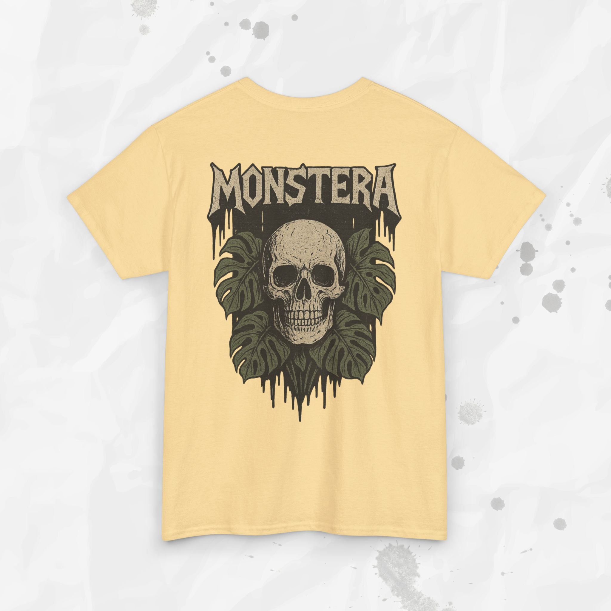 Monstera Skull - T-Shirt