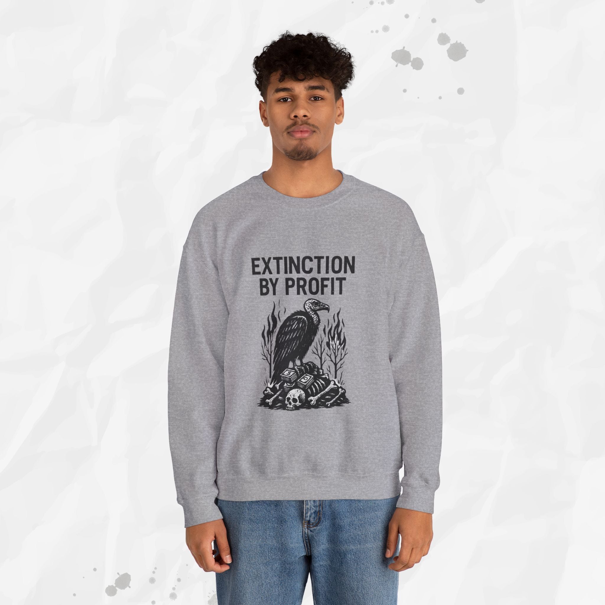 Extinction by Profit - Crewneck Sweatshirt