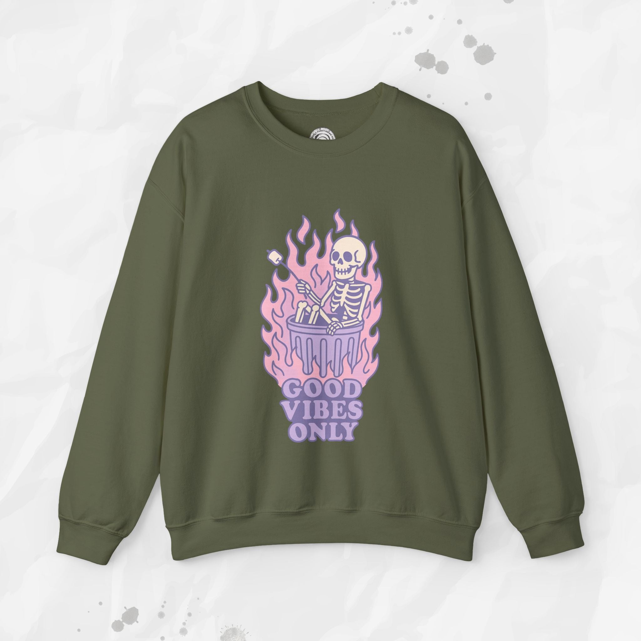 Good Vibes Only - Crewneck Sweatshirt