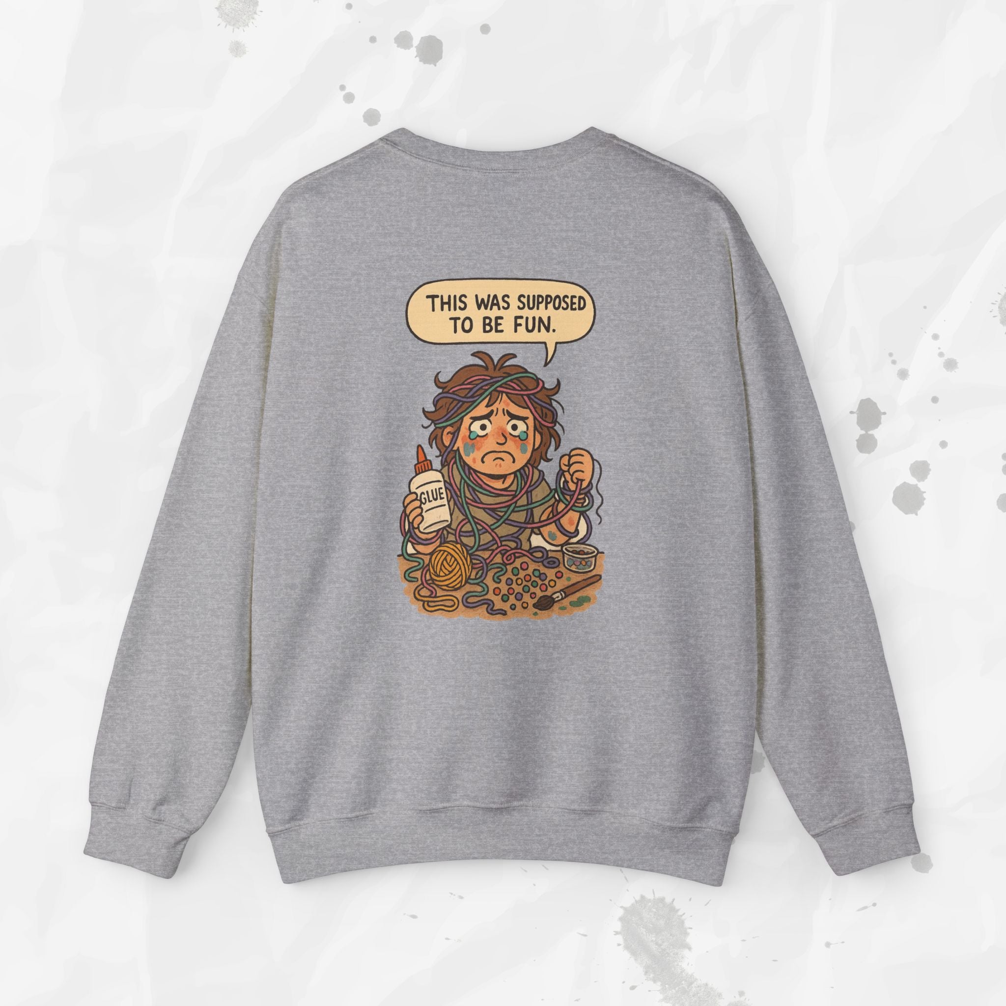This Was Supposed to Be Fun - Crewneck Sweatshirt