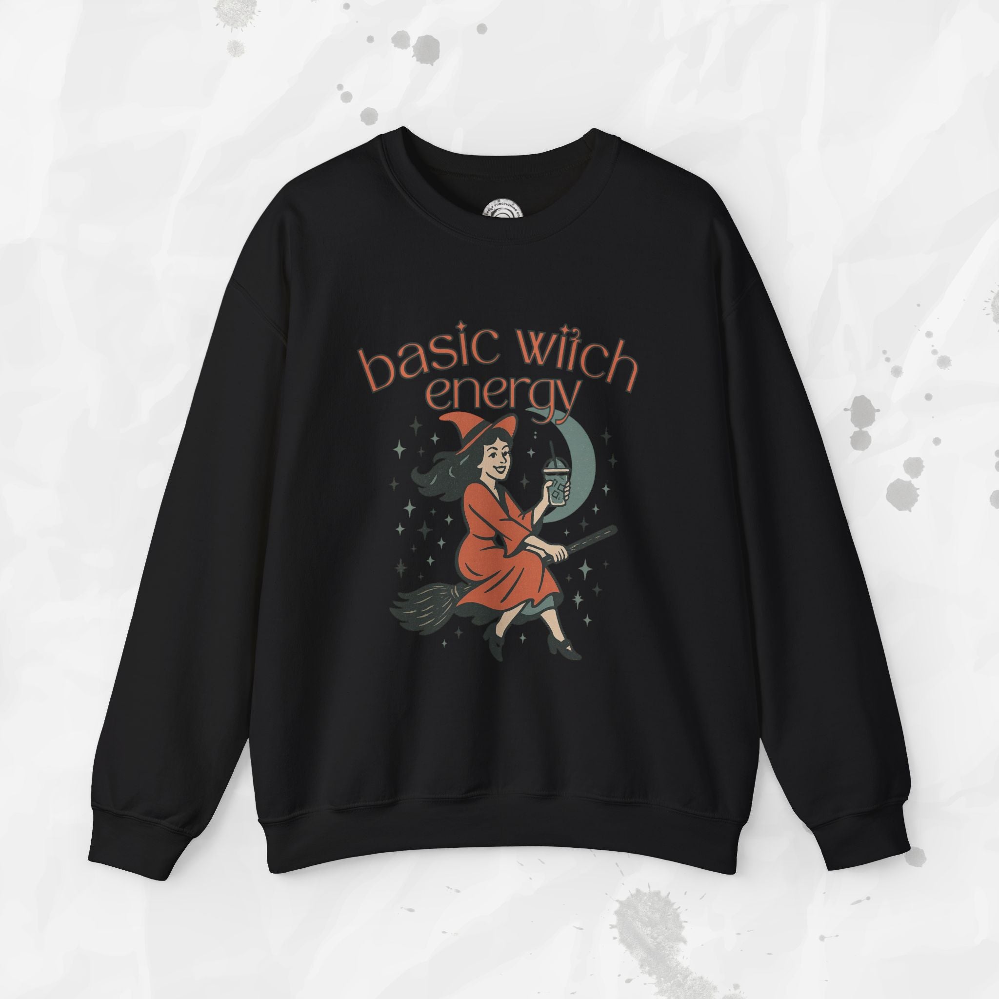 Basic Witch Energy - Crewneck Sweatshirt