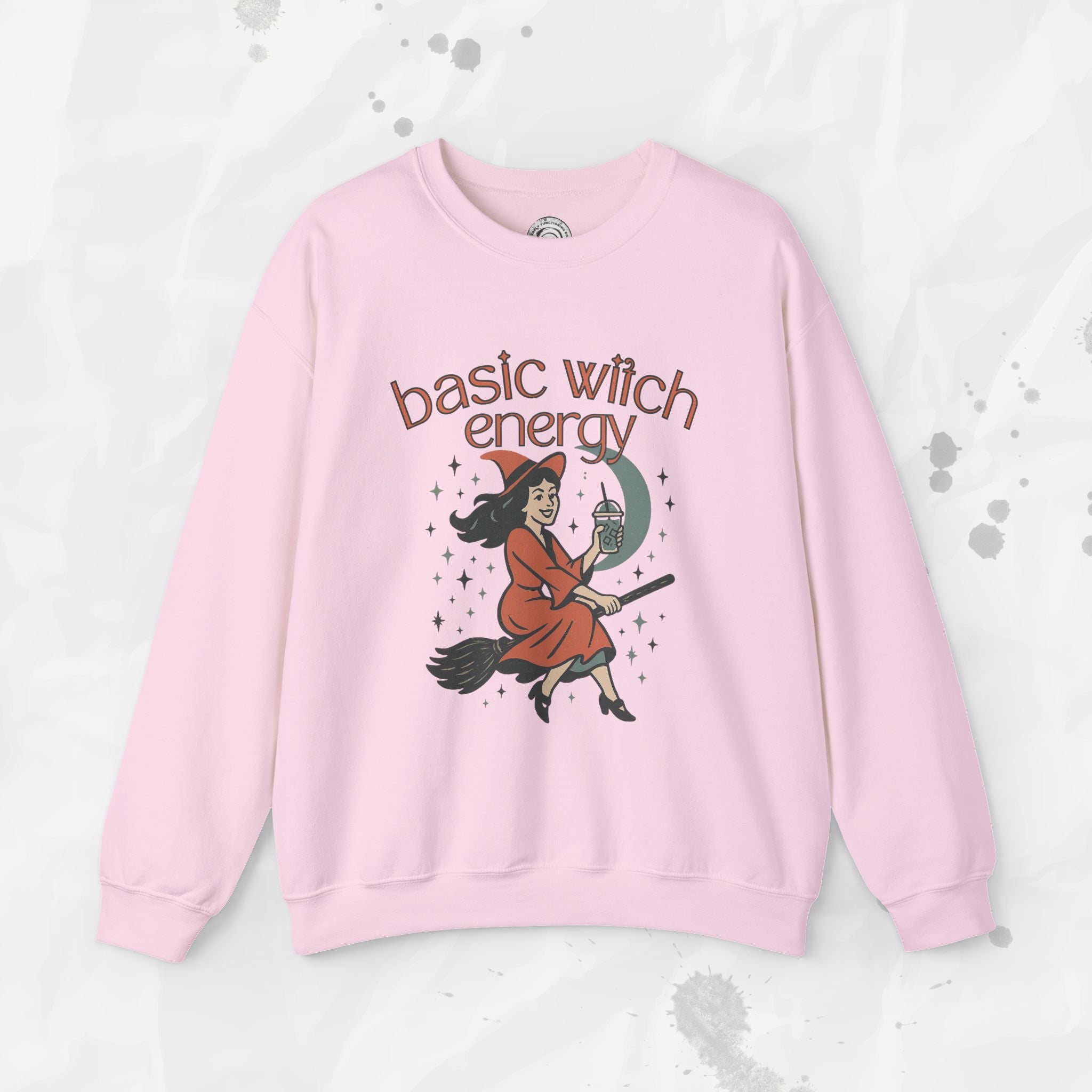 Basic Witch Energy - Crewneck Sweatshirt