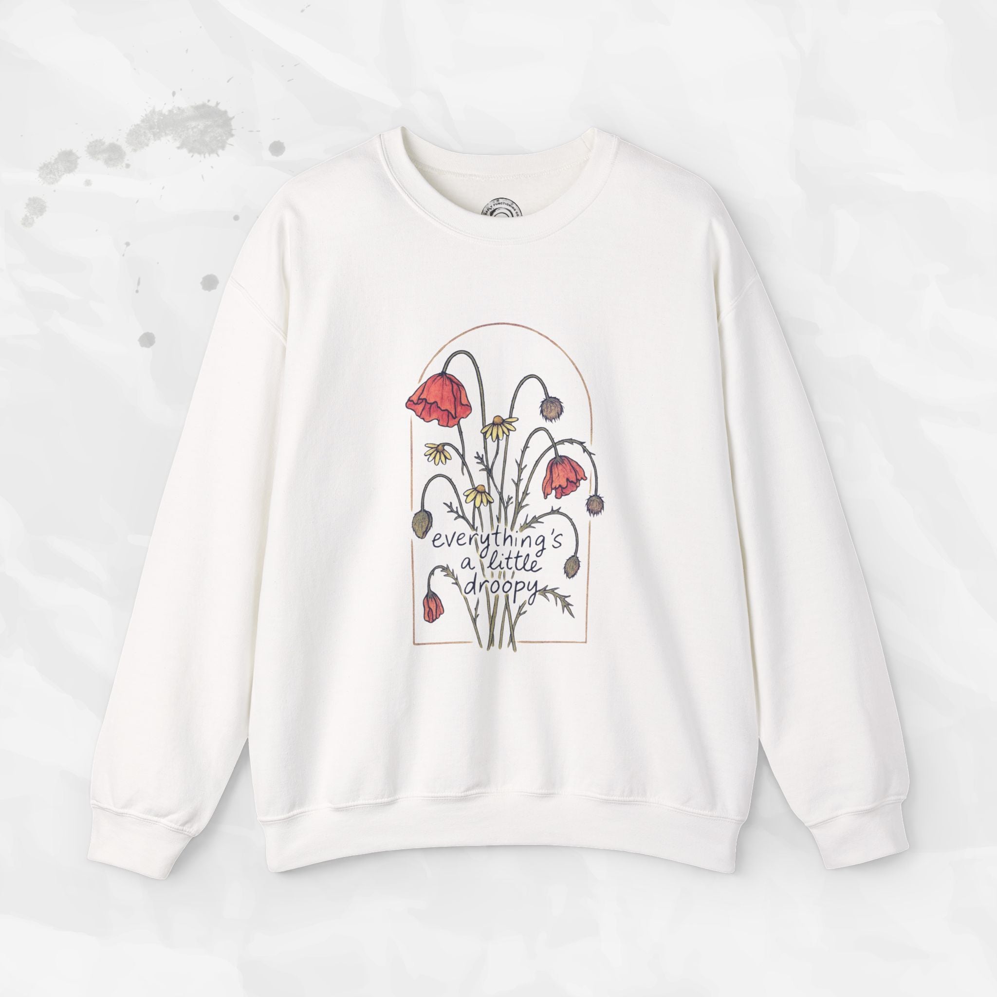 Everythings a Little Droopy - Crewneck Sweatshirt