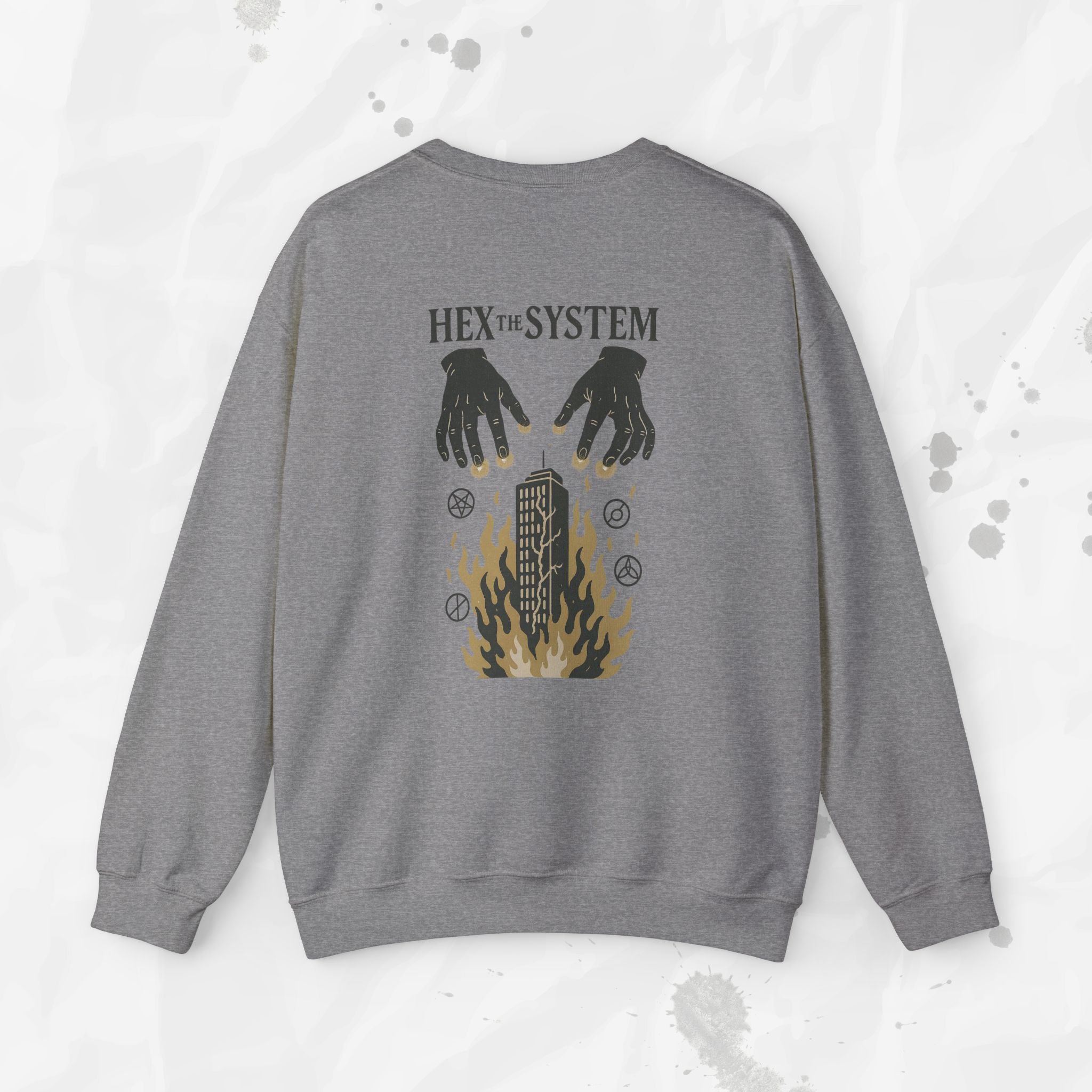 Hex the System - Crewneck Sweatshirt