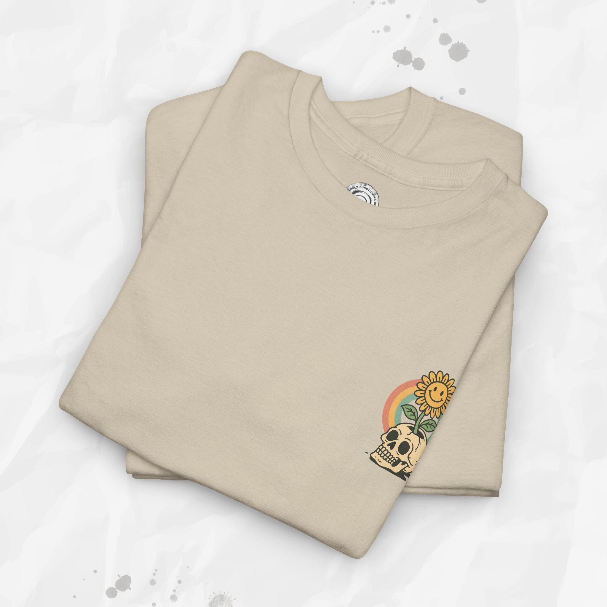 Fake It Til You Make It – T-Shirt (Pocket Print)
