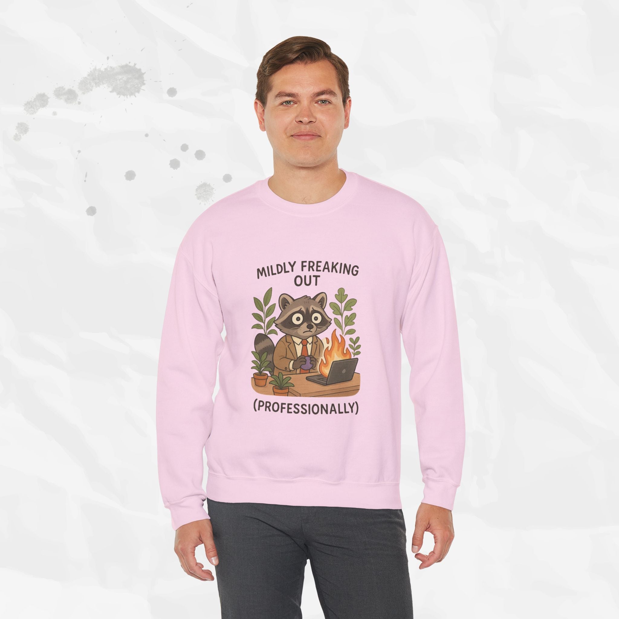 Mildly Freaking Out (Professionally) - Crewneck Sweatshirt