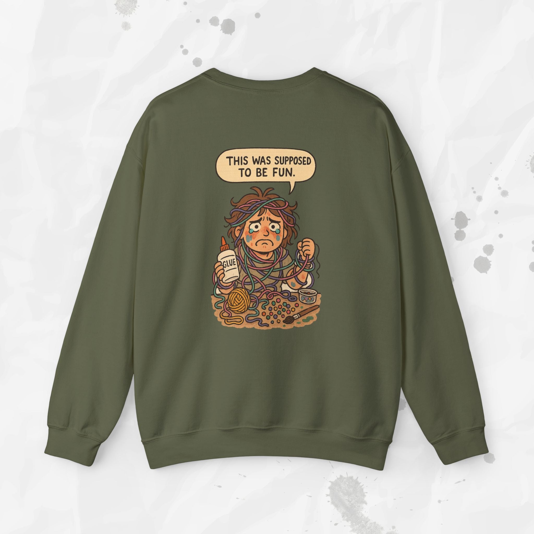 This Was Supposed to Be Fun - Crewneck Sweatshirt