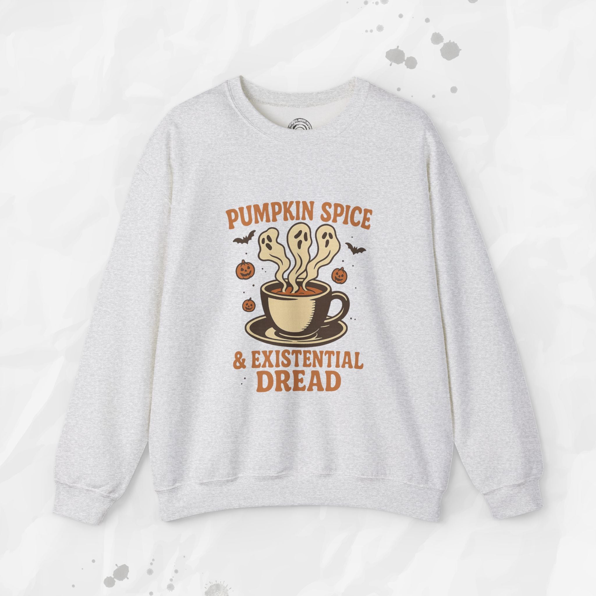 Pumpkin Spice & Existential Dread - Crewneck Sweatshirt