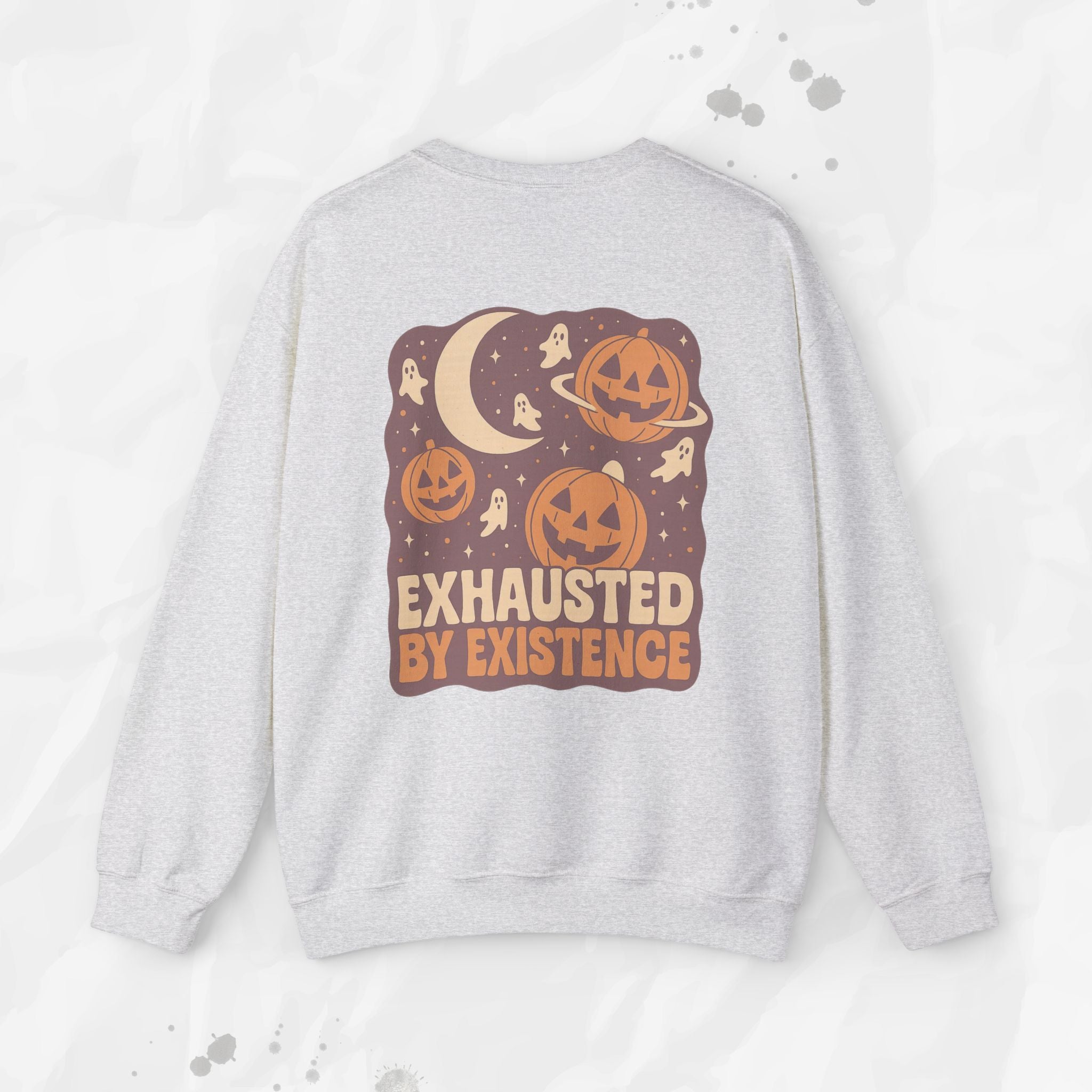 Exhausted by Existence - Crewneck Sweatshirt