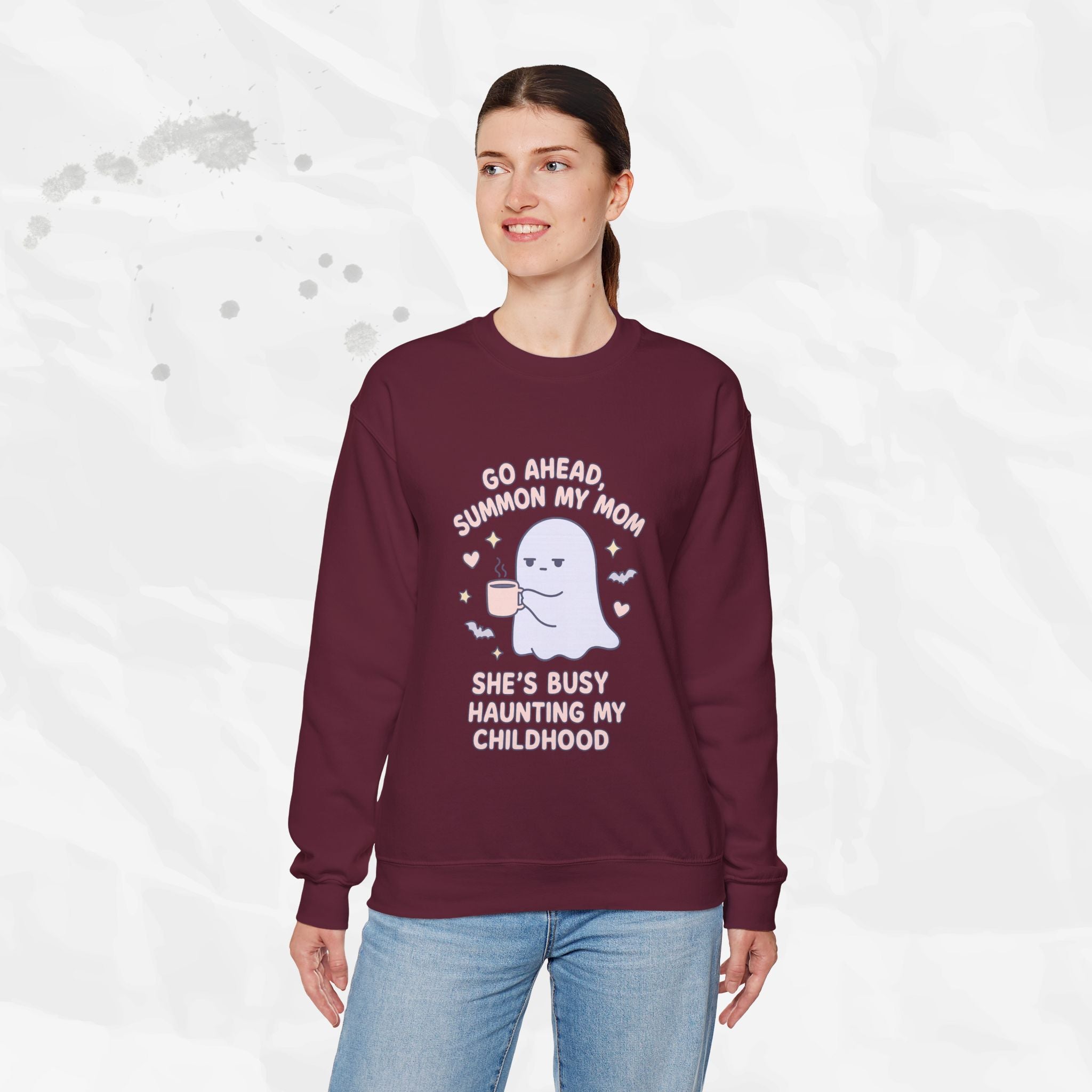 Summon My Mom - Crewneck Sweatshirt