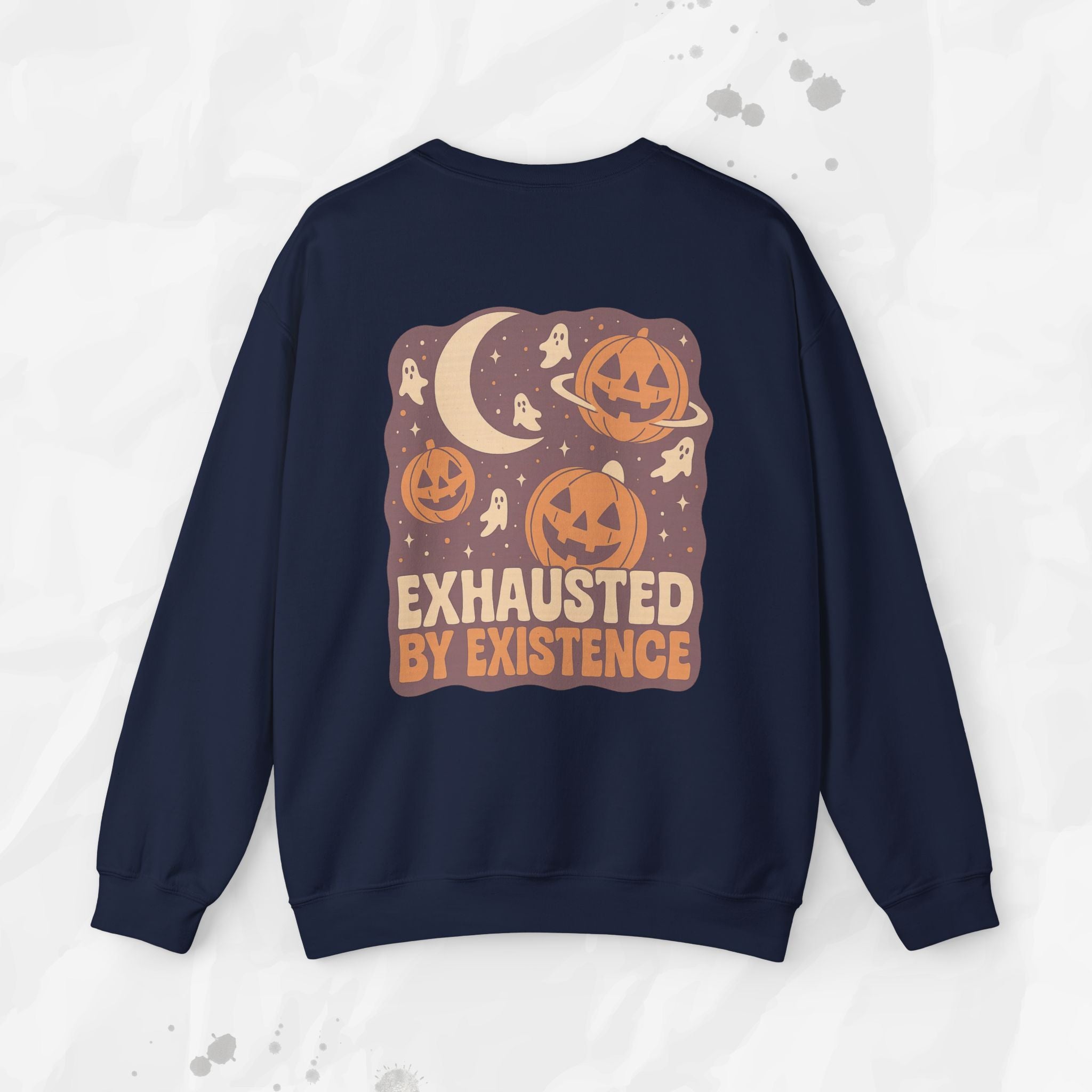 Exhausted by Existence - Crewneck Sweatshirt