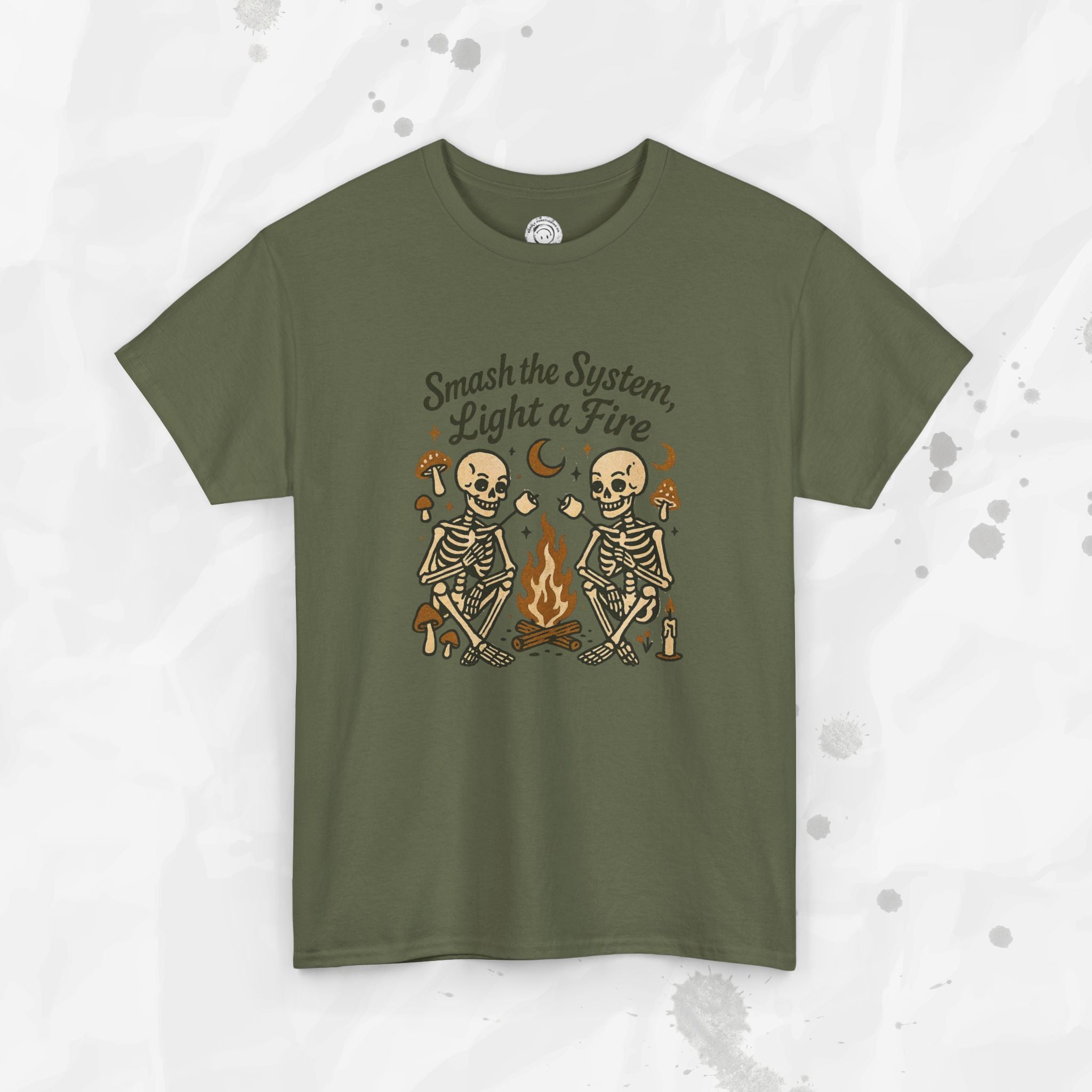 Smash the System, Light a Fire - T-Shirt