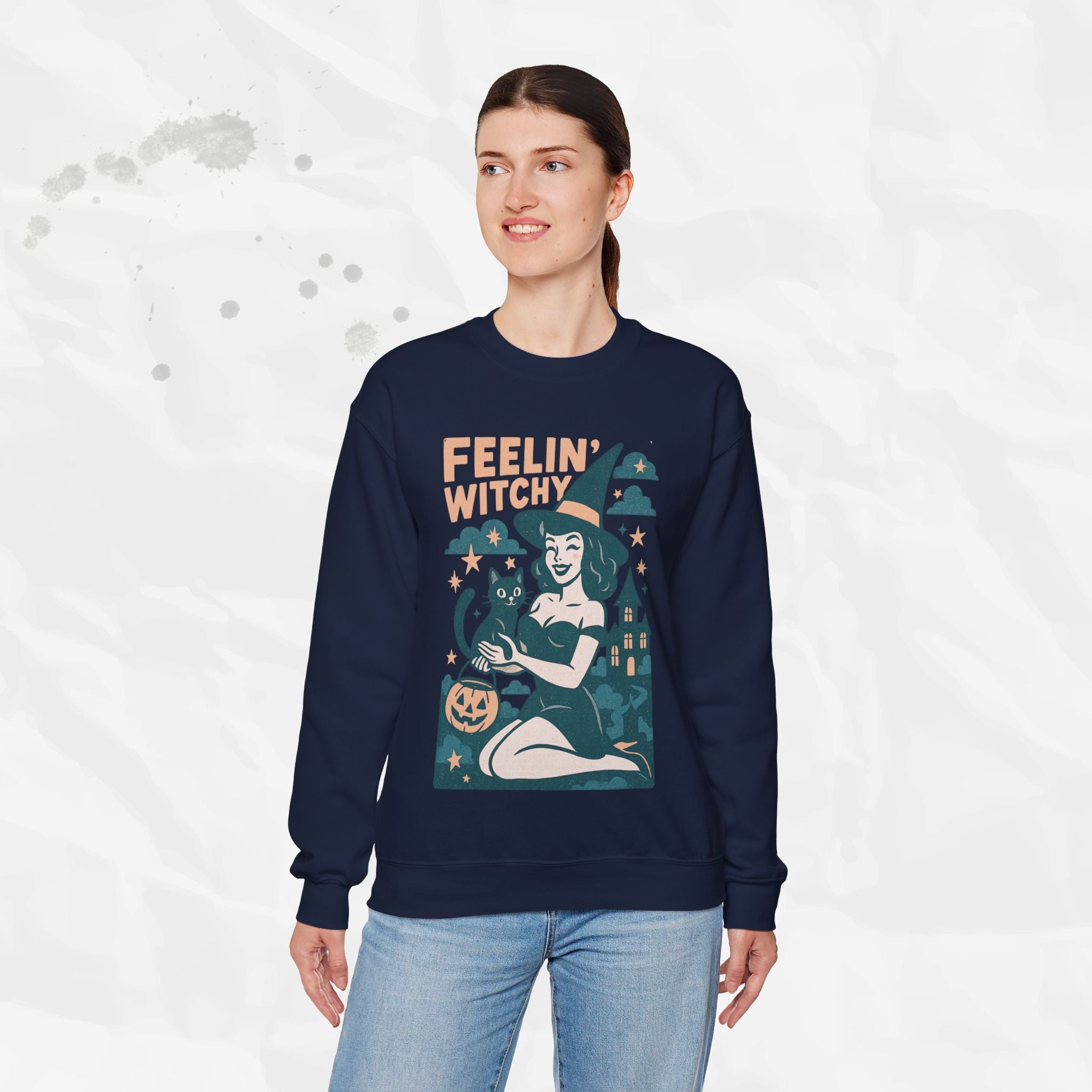 Feelin' Witchy - Crewneck Sweatshirt