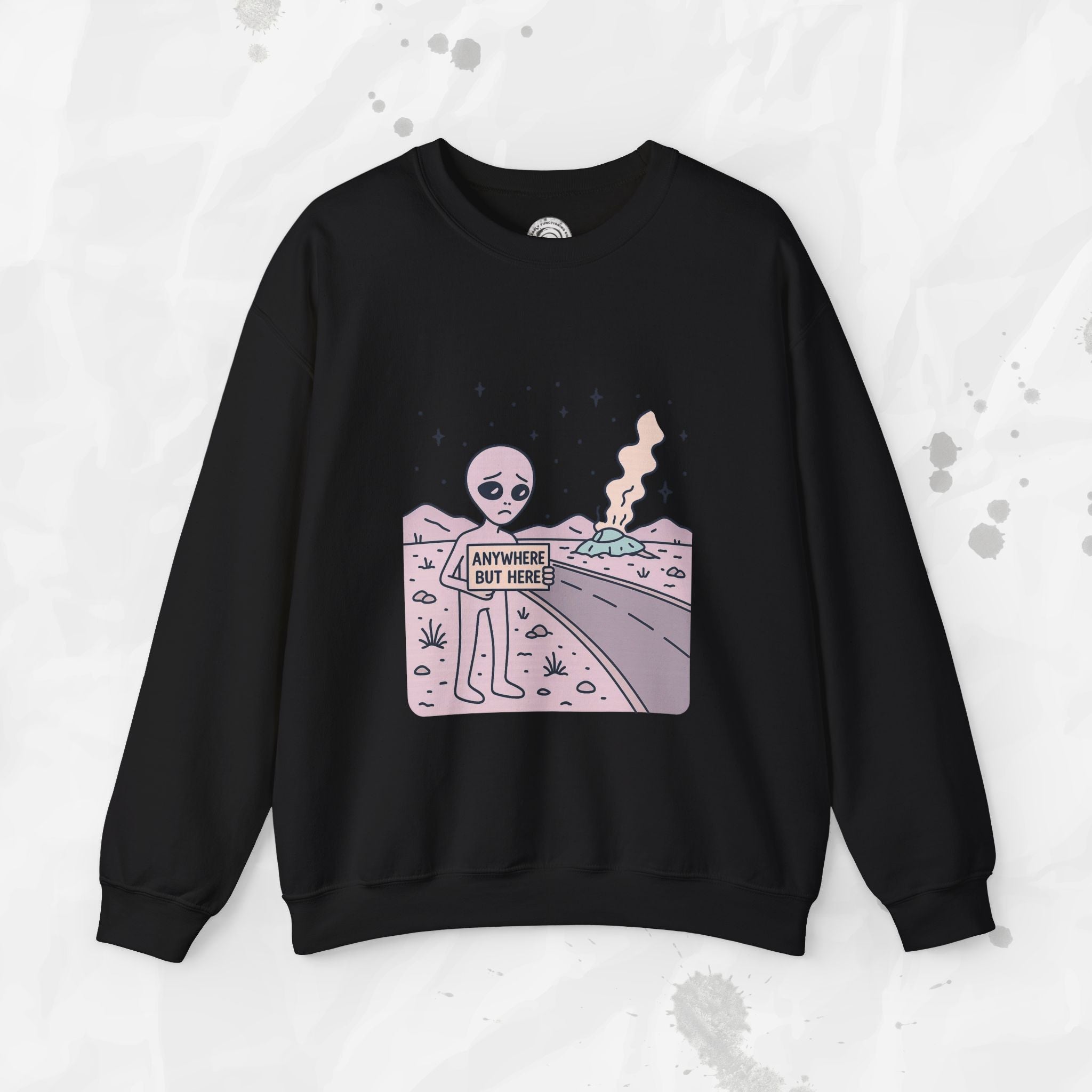 Anywhere But Here - Crewneck Sweatshirt