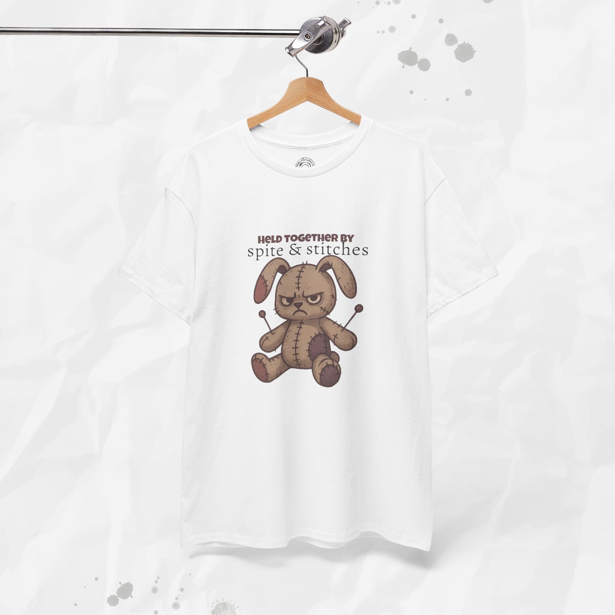 Held Together by Spite & Stitches - T-Shirt