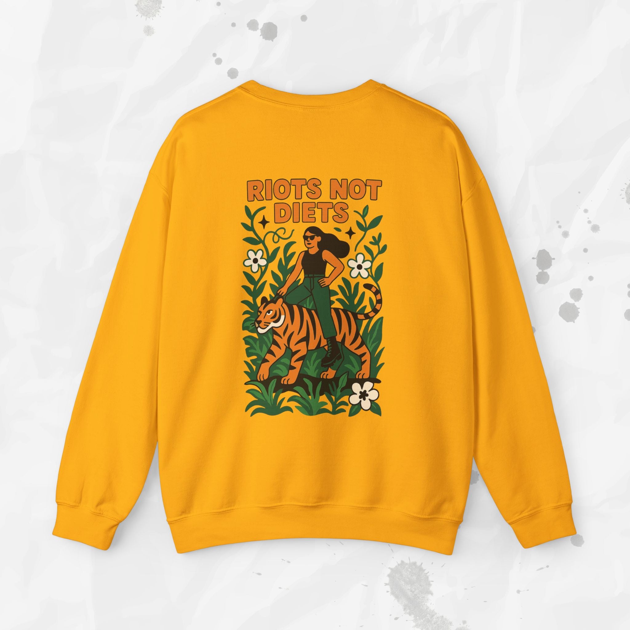 Riots Not Diets - Crewneck Sweatshirt