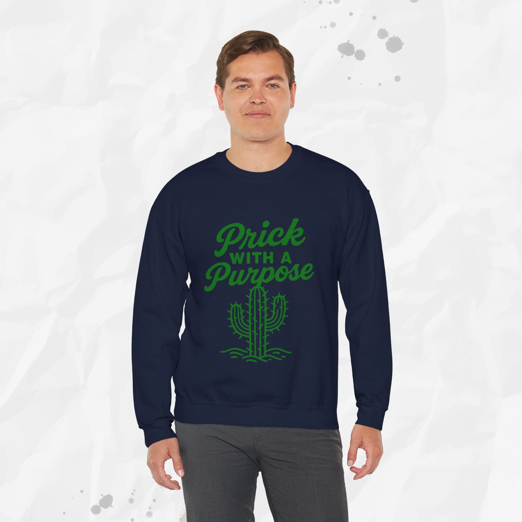 Prick With A Purpose - Crewneck Sweatshirt