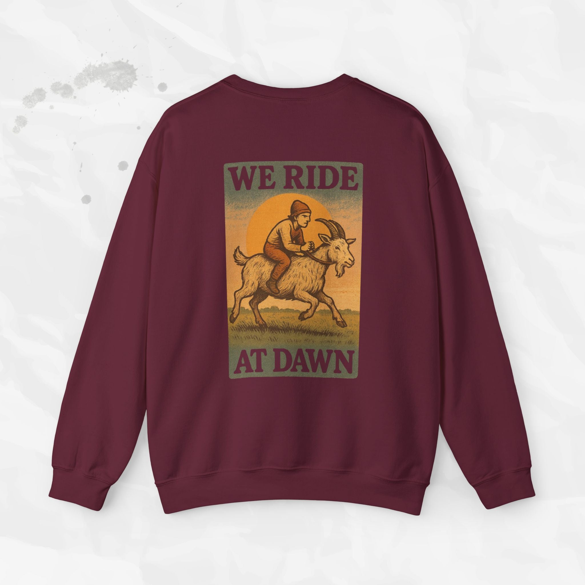 We Ride At Dawn - Crewneck Sweatshirt