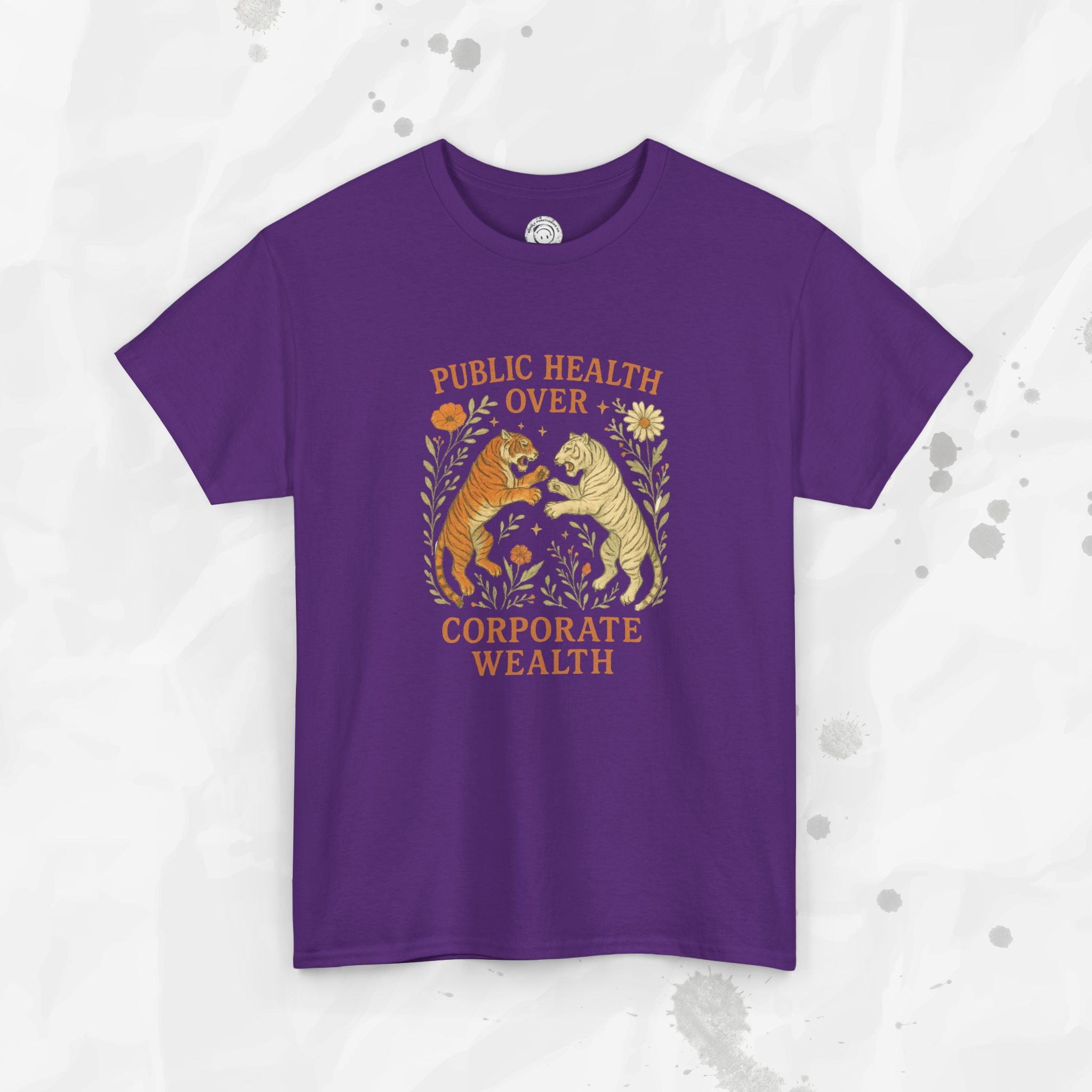 Public Health Over Corporate Wealth - T-Shirt