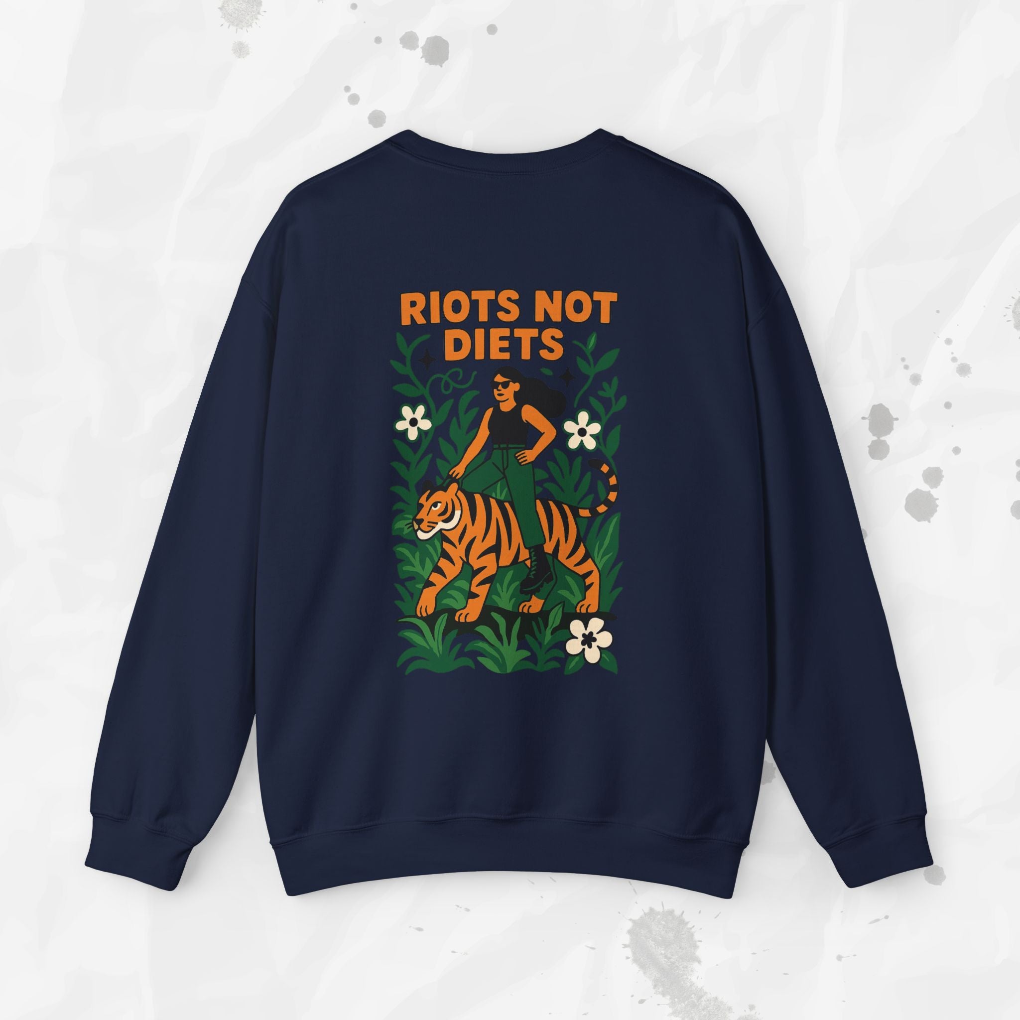 Riots Not Diets - Crewneck Sweatshirt