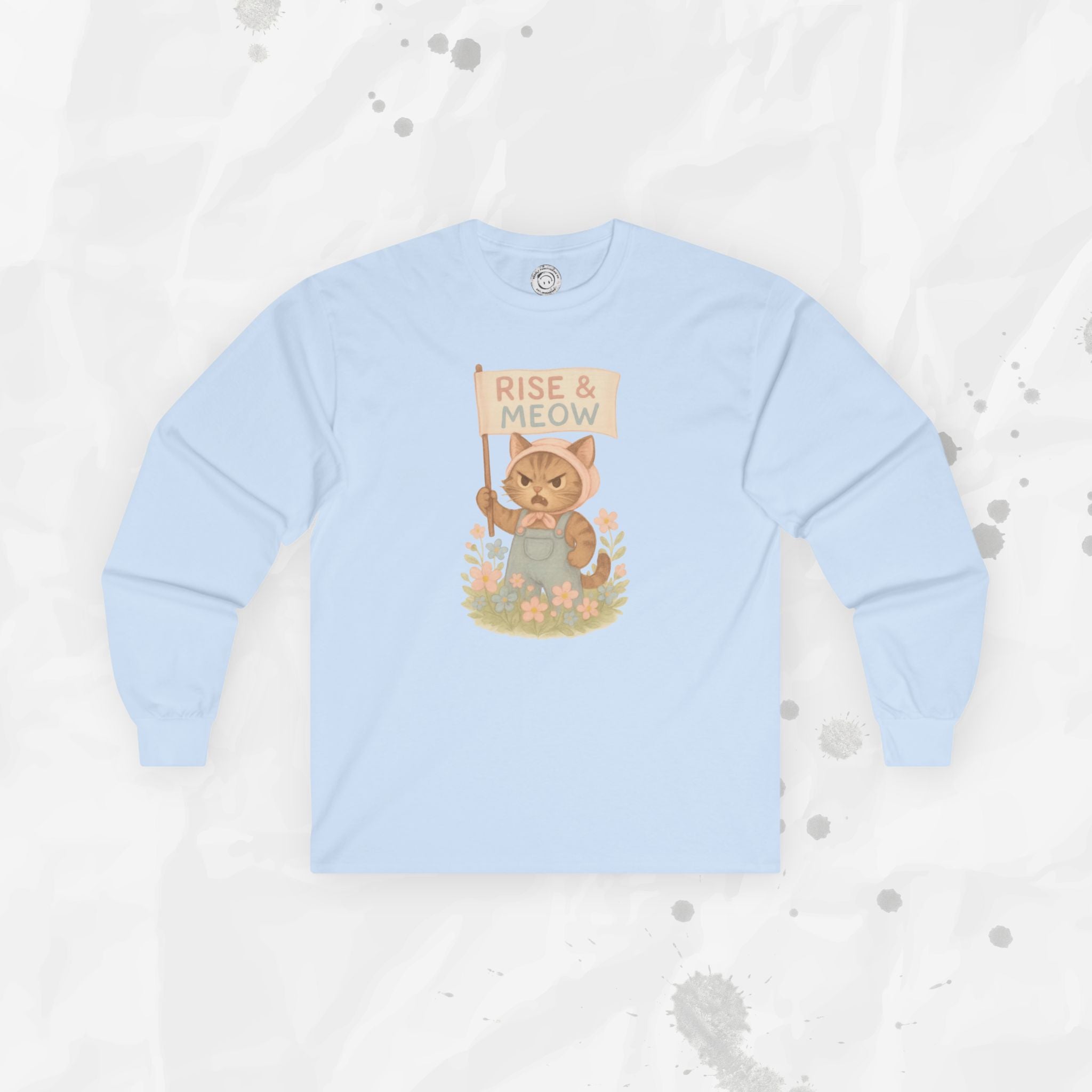 Rise & Meow - Long Sleeve T-Shirt
